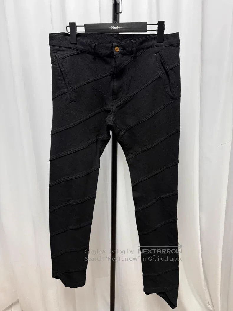 Comme des Garcons Comme des Garcons size M Main line felted spiral long pant Size US 27 - 1 Thumbnail