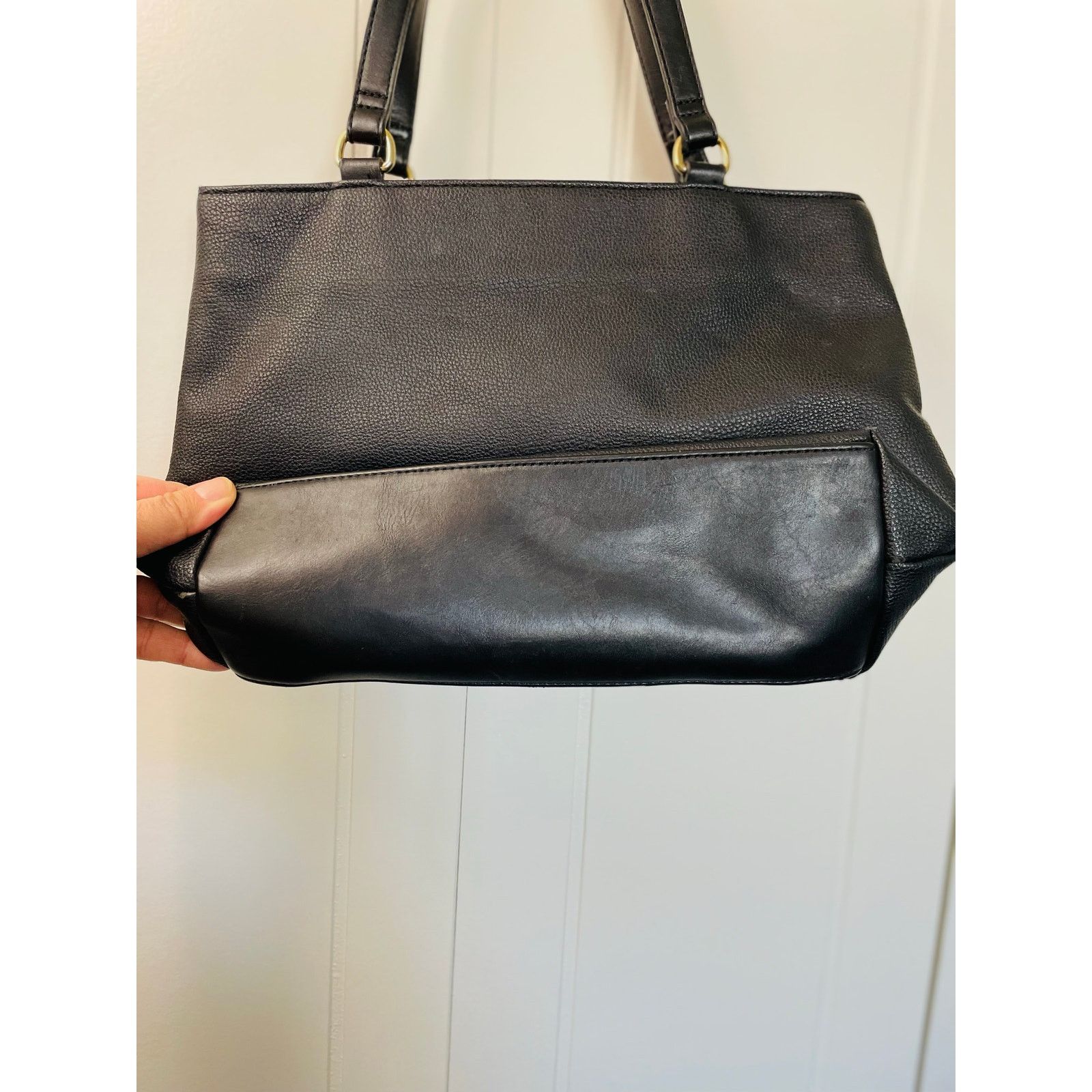 Tommy Hilfiger Tommy Hilfiger Vegan Leather Double Strap Purse Size ONE SIZE - 10 Thumbnail