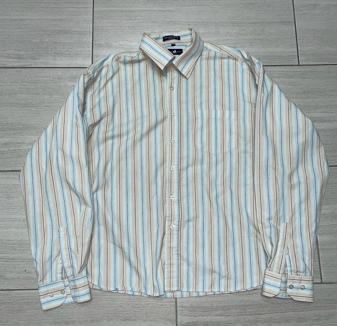 Hang Ten Hang Ten Single Needle Tailor Button Up Size US XL / EU 56 / 4 - 1 Thumbnail