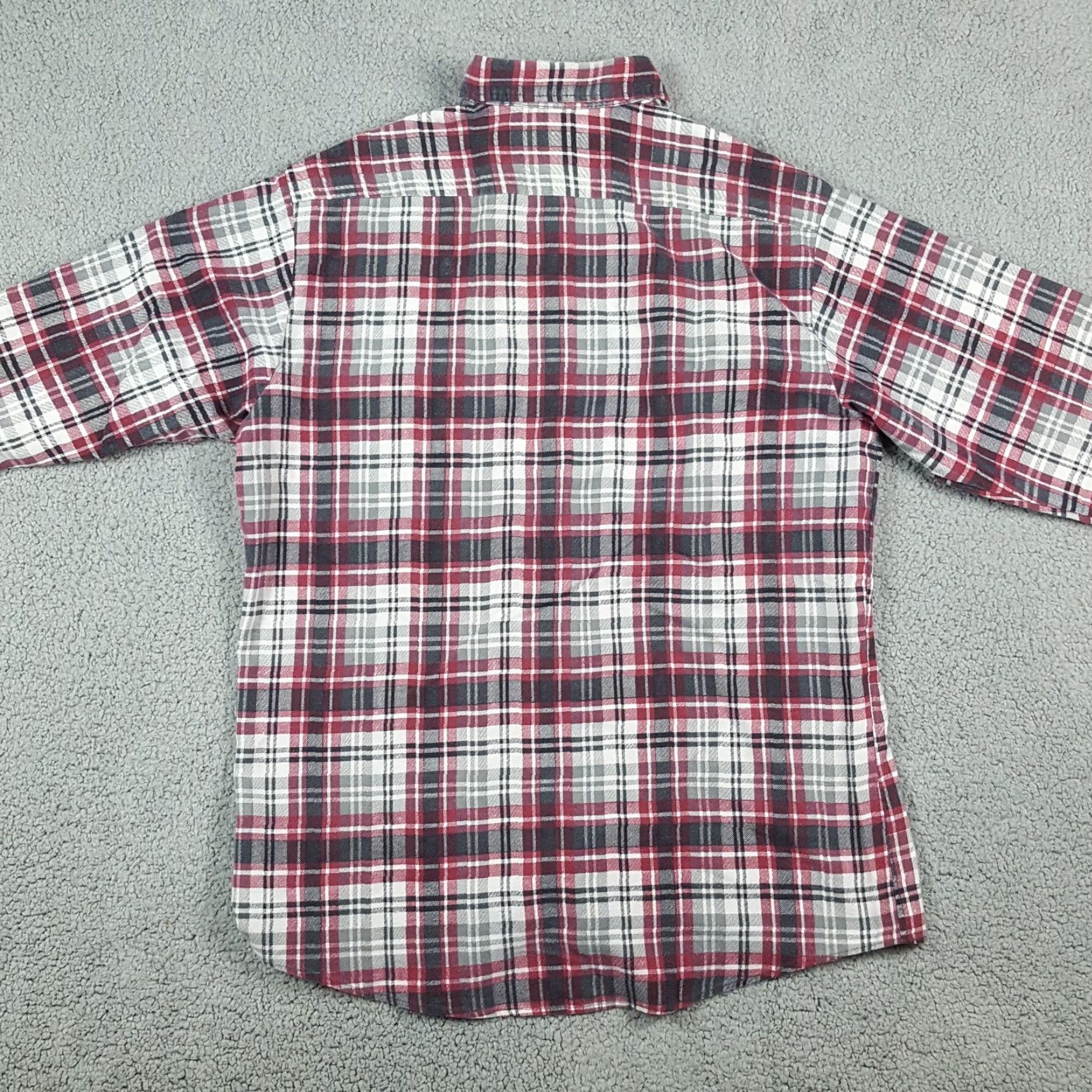Vintage VINTAGE 80s Fieldmaster Plaid Flannel Shirt Men’s Large Tall Cotton Casual Workwear USA Made Size US L / EU 52-54 / 3 - 7 Thumbnail