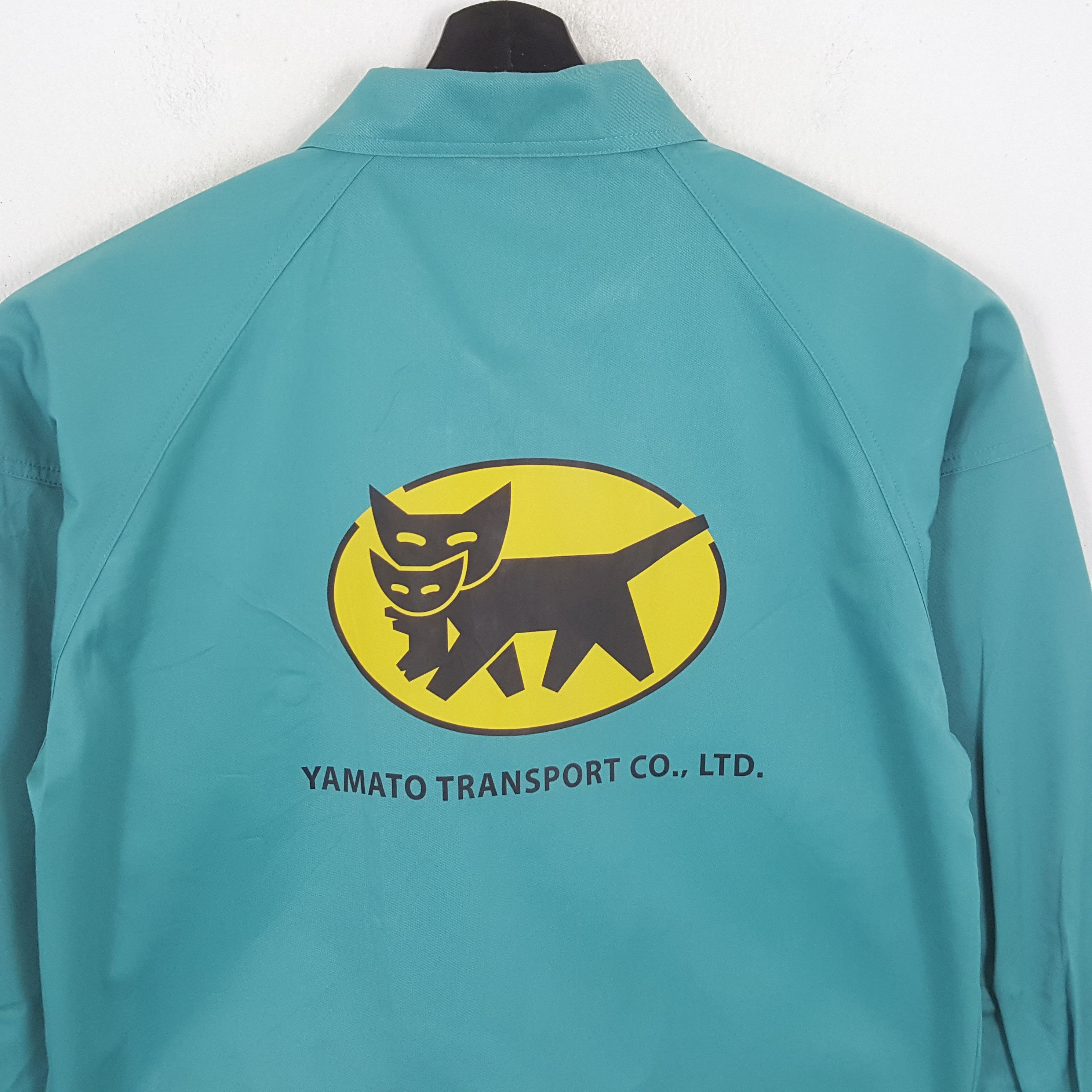 Japanese Brand × Vintage YAMATO TANSPORT Japanese Workwear Custom Art Jacket Size US M / EU 48-50 / 2 - 2 Thumbnail