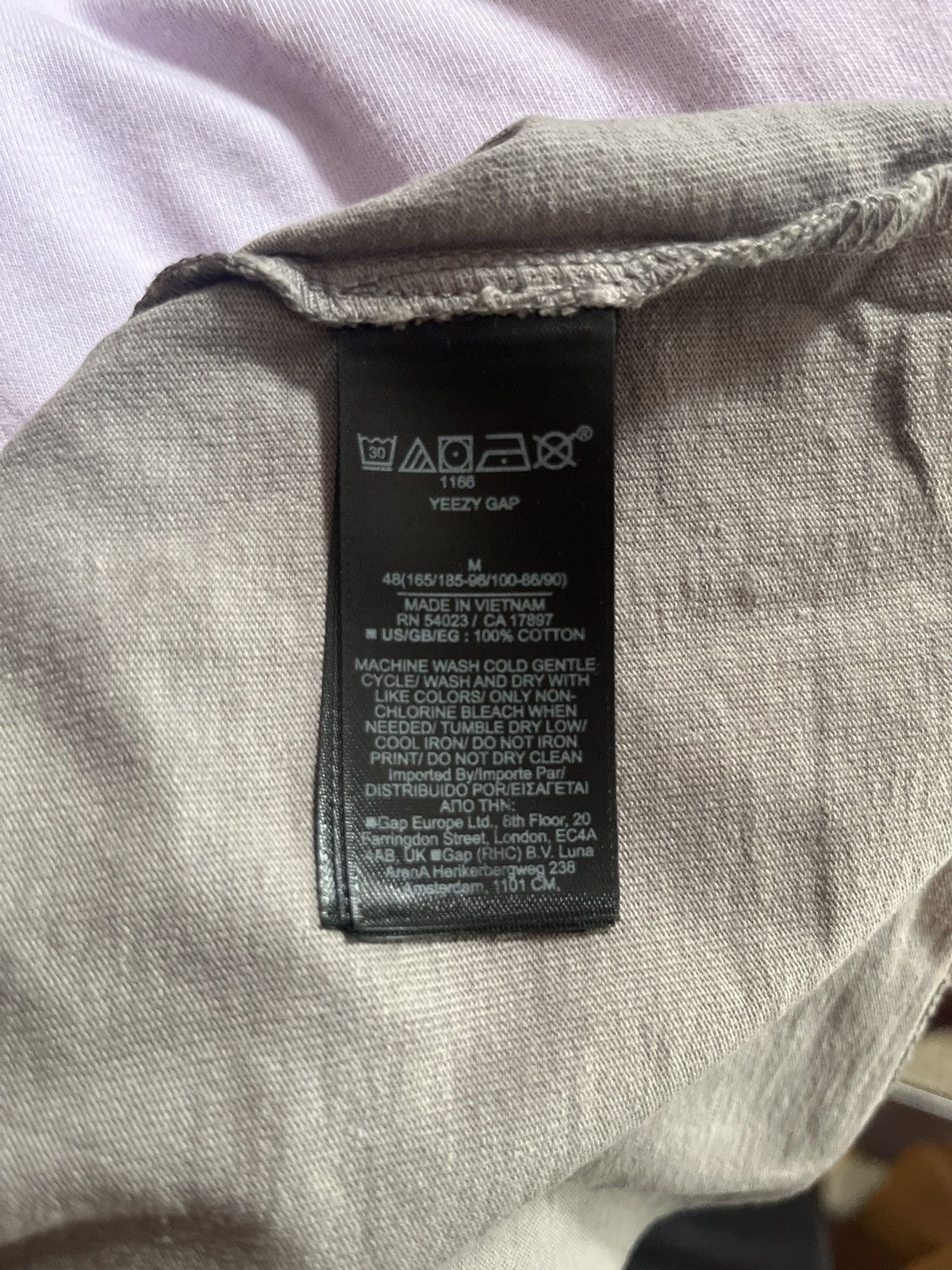 Gap × Yeezy Long Sleeve T-Shirt Size US M / EU 48-50 / 2 - 4 Thumbnail