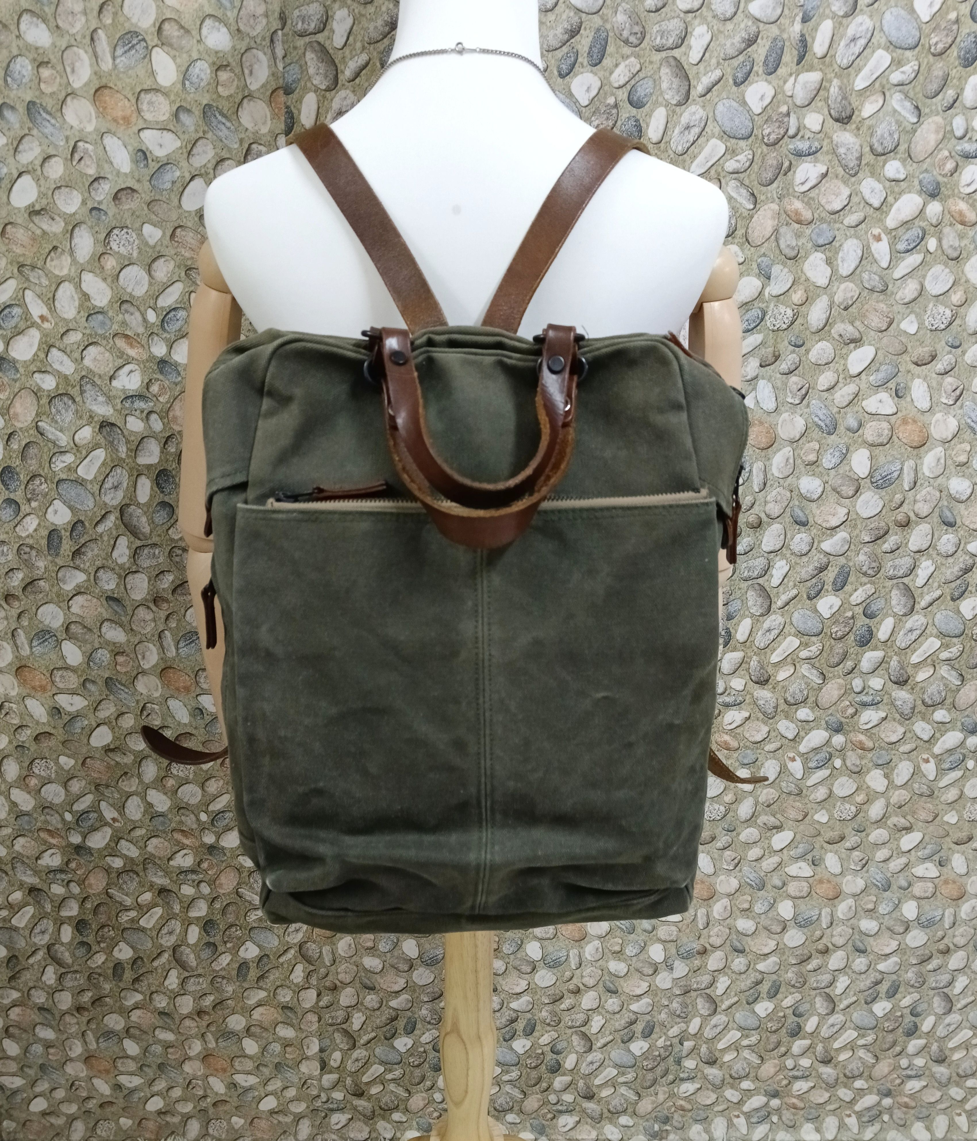 Japanese Brand BAGGY POP CANVAS BAGPACK Size ONE SIZE - 1 Thumbnail