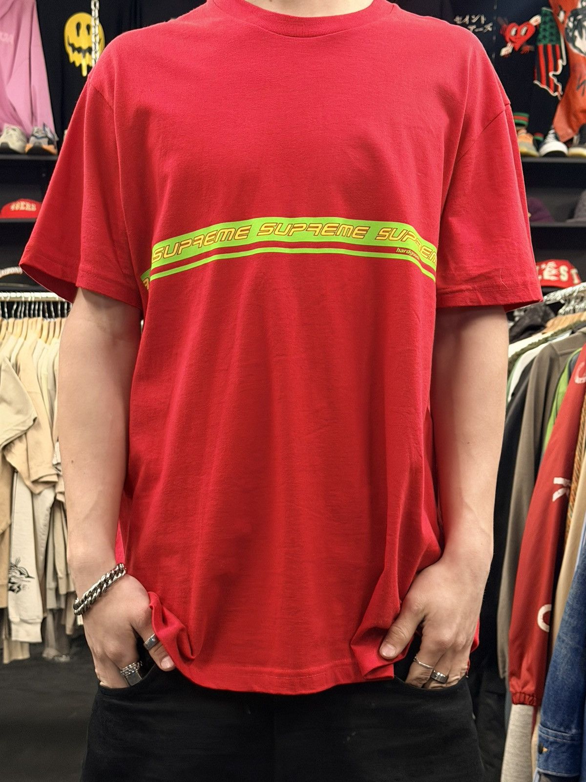 Supreme Supreme Logo Tee Size US L / EU 52-54 / 3 - 2 Thumbnail