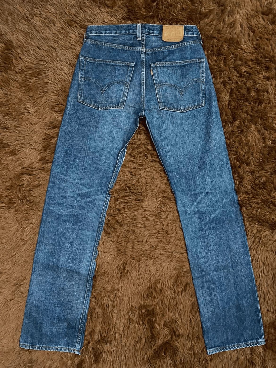 Junya Watanabe Sz 28 Junya Watanabe man 01SS Logo Print Denim-2508 Size US 28 / EU 44 - 2 Thumbnail