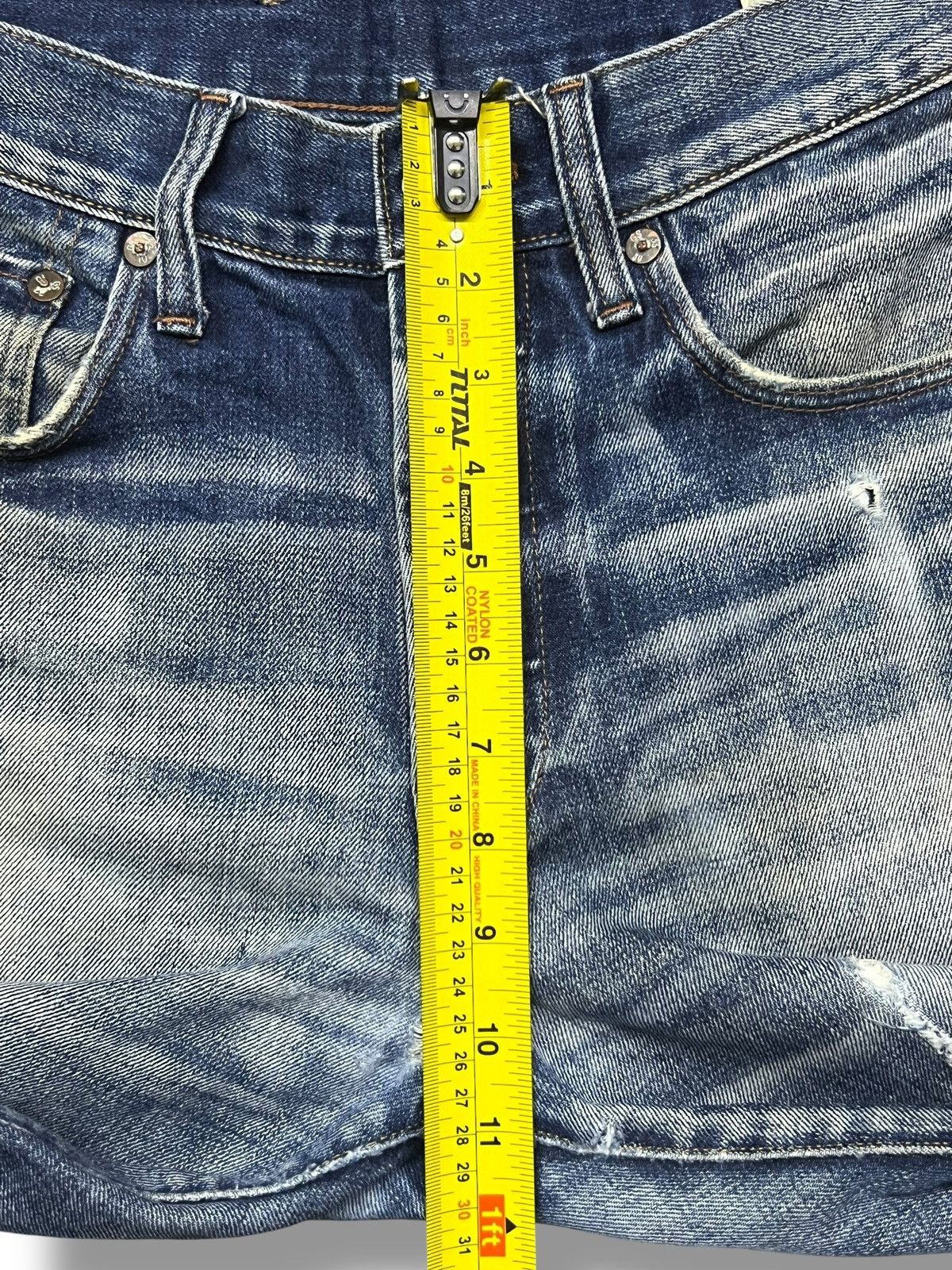 G-Star Vintage G-Star Raw 3301 - Faded Whisker Wash, Distressed Size US 32 / EU 48 - 19 Thumbnail