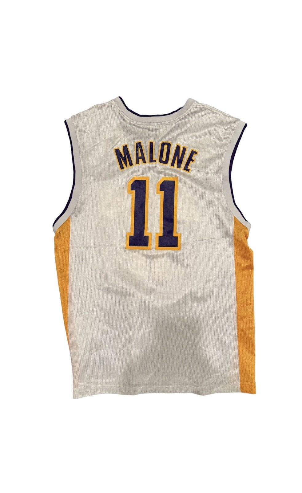 Reebok Los Angeles Lakers Karl Malone Jersey Size US M / EU 48-50 / 2 - 2 Thumbnail