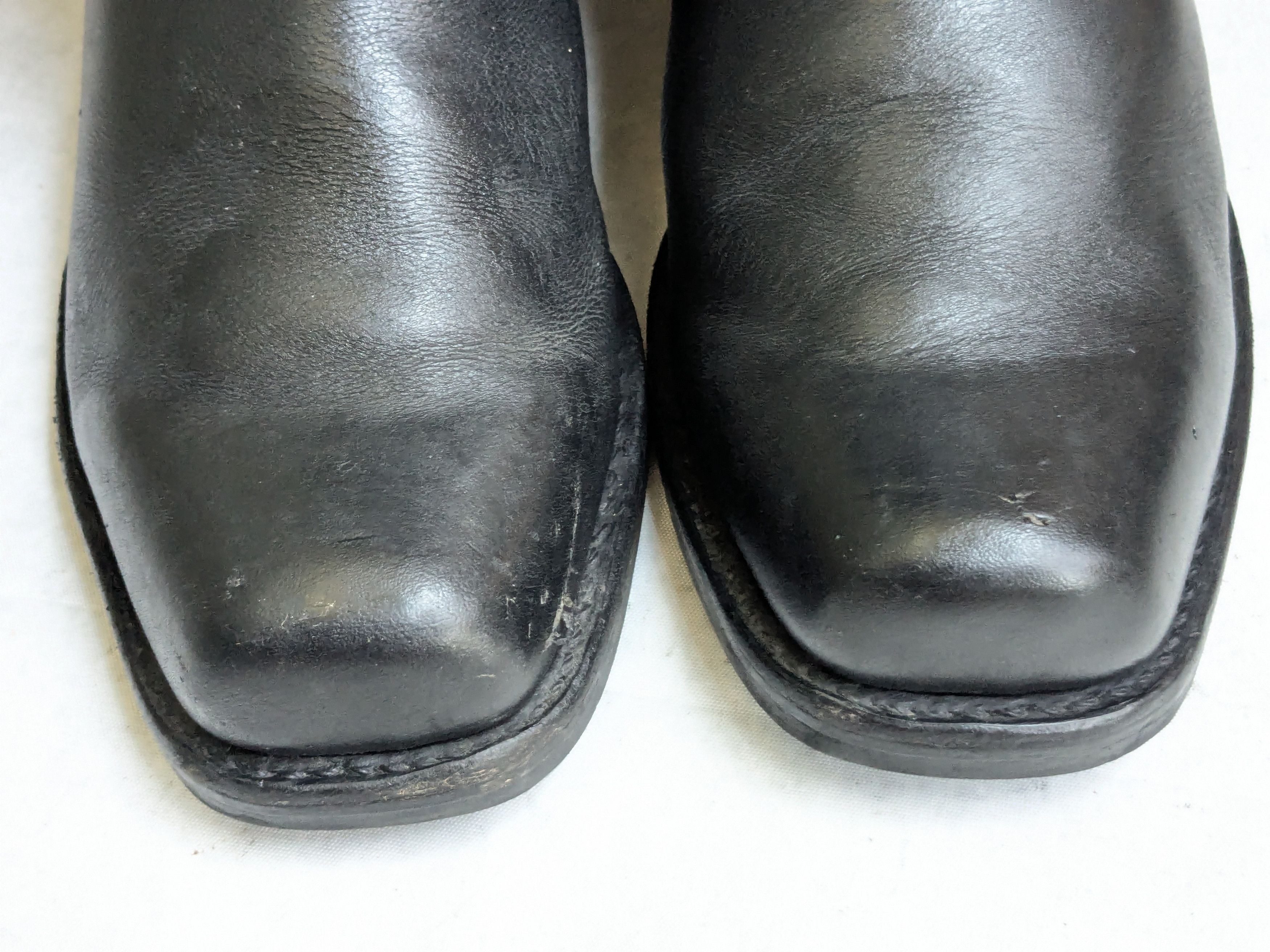Frye Frye Harness Boots Black Leather 10.5 M Leather Buckle Size US 10.5 / EU 43-44 - 4 Thumbnail