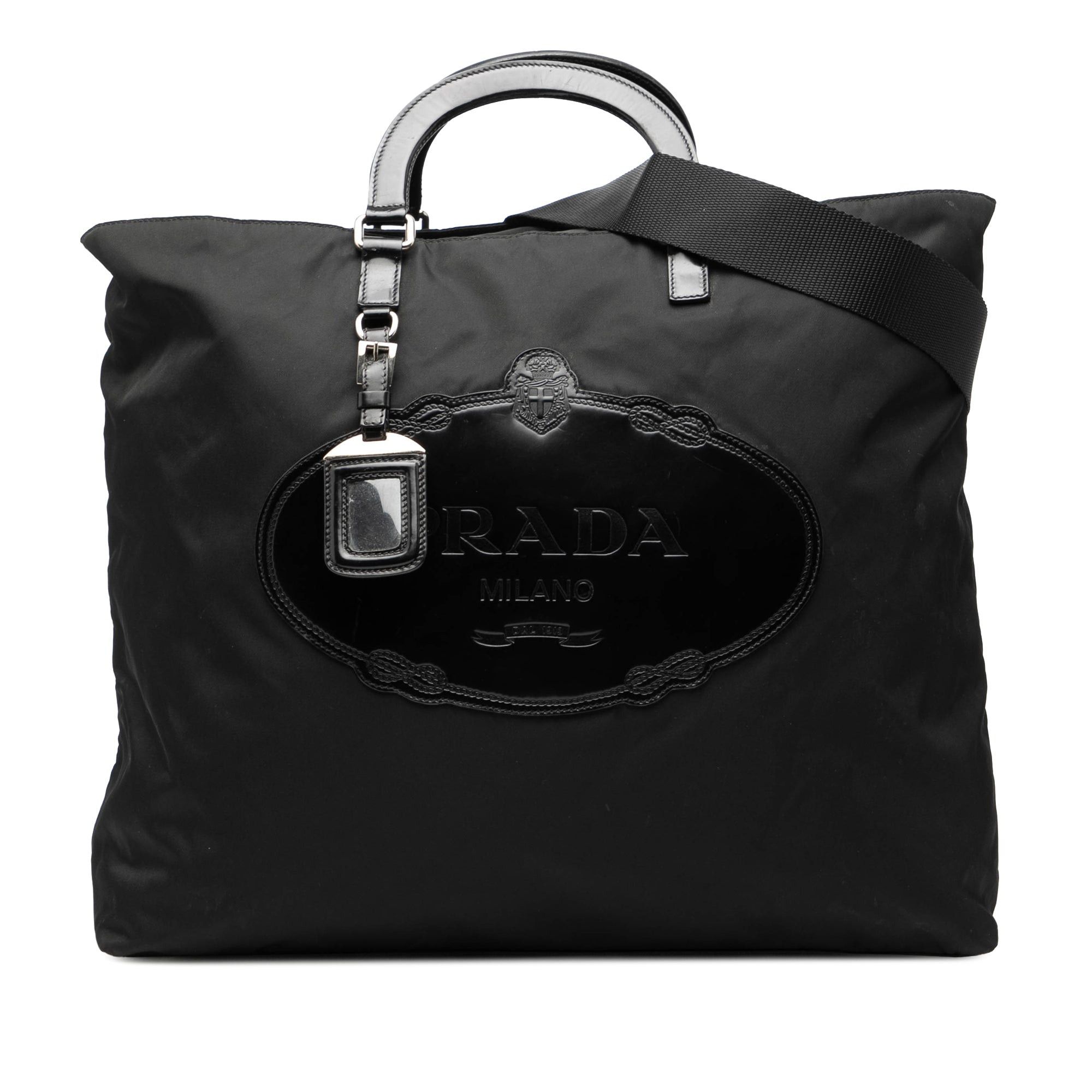 Prada Tessuto Canapa Logo Satchel Size ONE SIZE - 1 Thumbnail