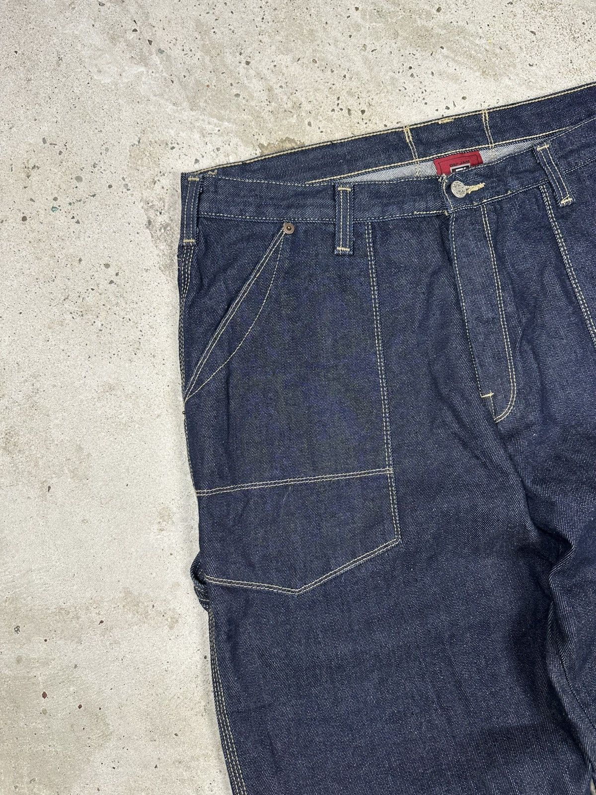 JNCO × Vintage Vintage Y2K Def Jam University Baggy Carpenter Denim Pants Size US 38 / EU 54 - 14 Thumbnail