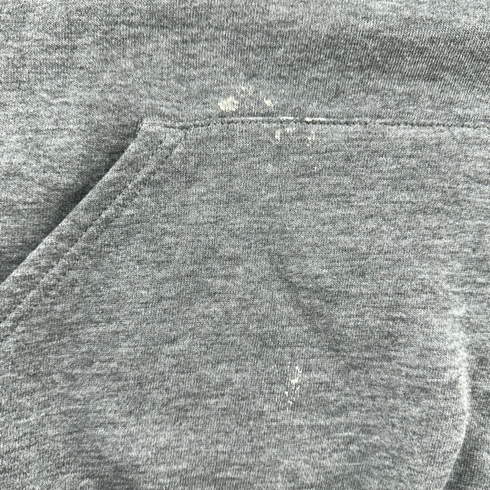 Russell Athletic VINTAGE Russell Hoodie Mens L Gray Pullover Sweatshirt Boxy Meridian Volleyball Y2K Size US L / EU 52-54 / 3 - 5 Thumbnail