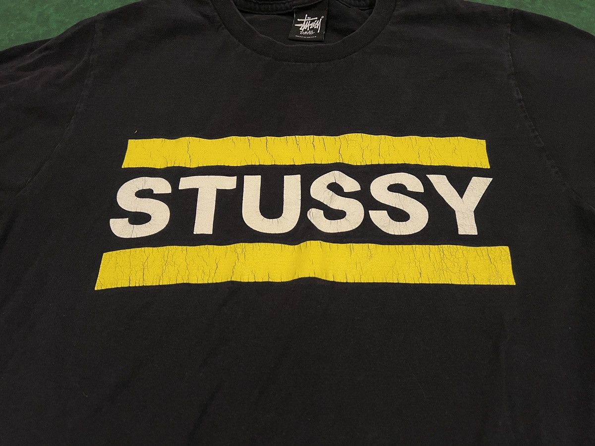 Stussy Vintage Stussy - Spell Out Bar - Y2K - Double Sided Size US S / EU 44-46 / 1 - 2 Thumbnail