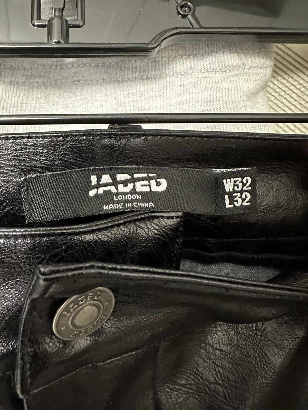 Jaded London Jaded London Leather Pants Size US 32 / EU 48 - 2 Thumbnail