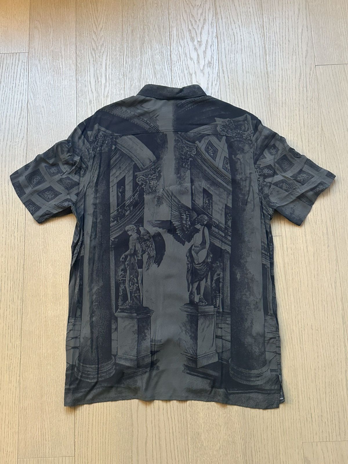 Hugo Boss Hugo Gargoyle Print Button-Up Shirt Size US M / EU 48-50 / 2 - 2 Thumbnail
