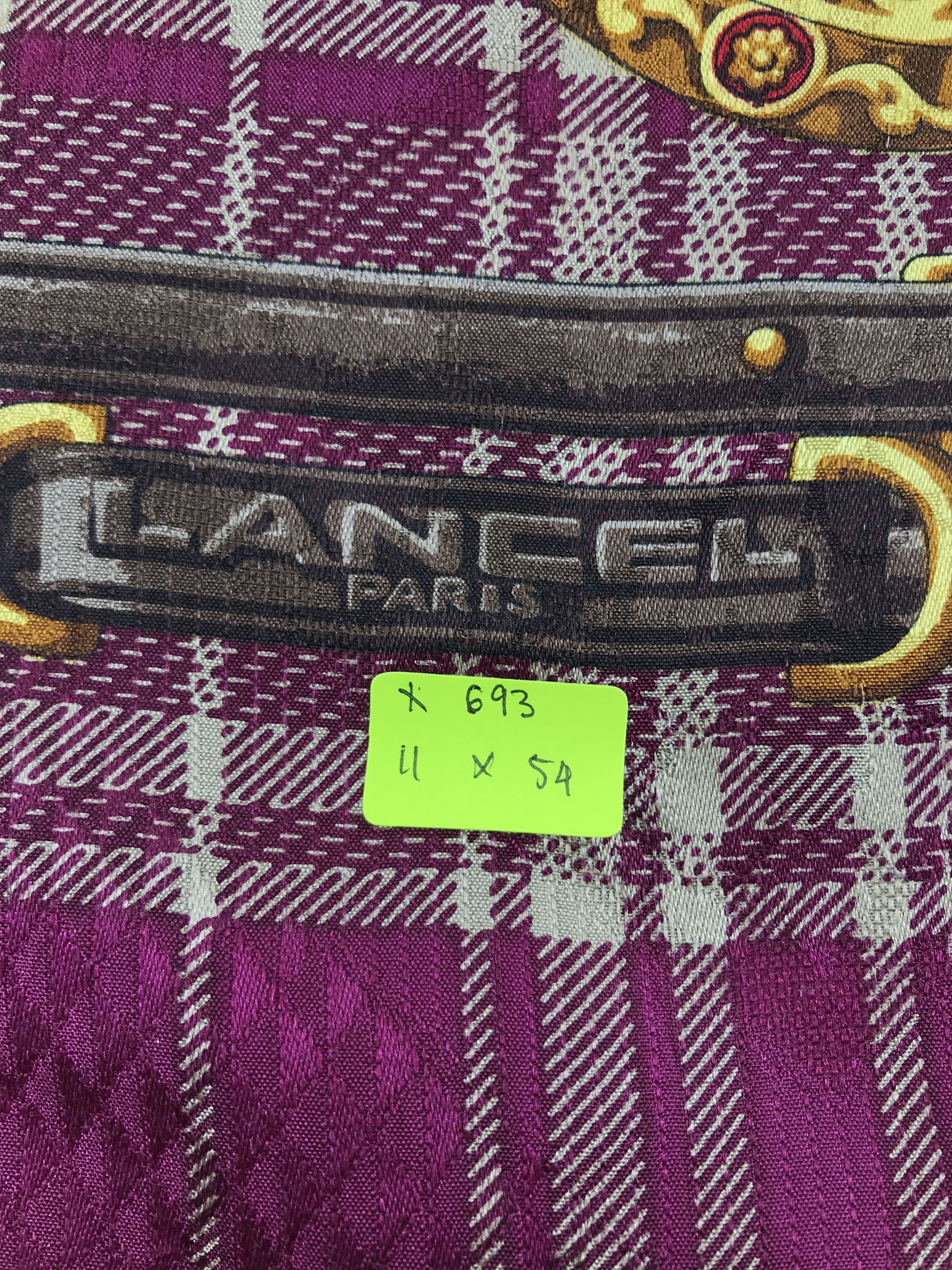 Lancel Vintage Lancel Silk Scarf Size ONE SIZE - 5 Thumbnail