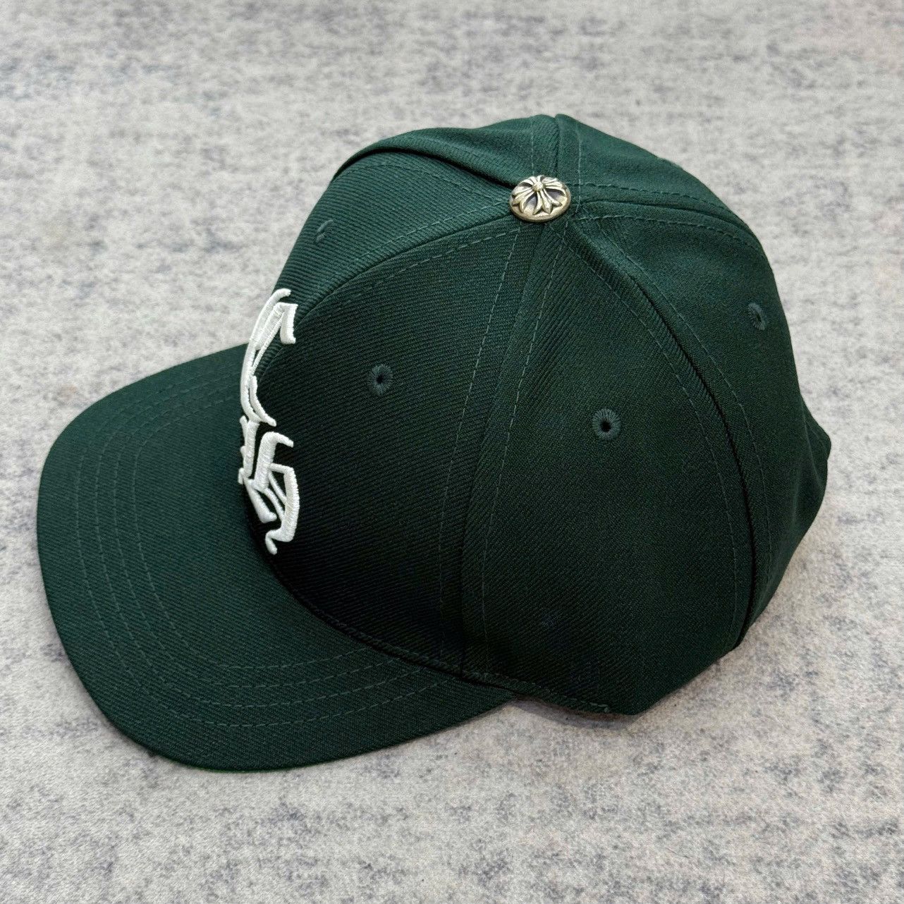 Chrome Hearts Chrome Hearts On Field Trucker Hat CH green/white Size ONE SIZE - 3 Thumbnail
