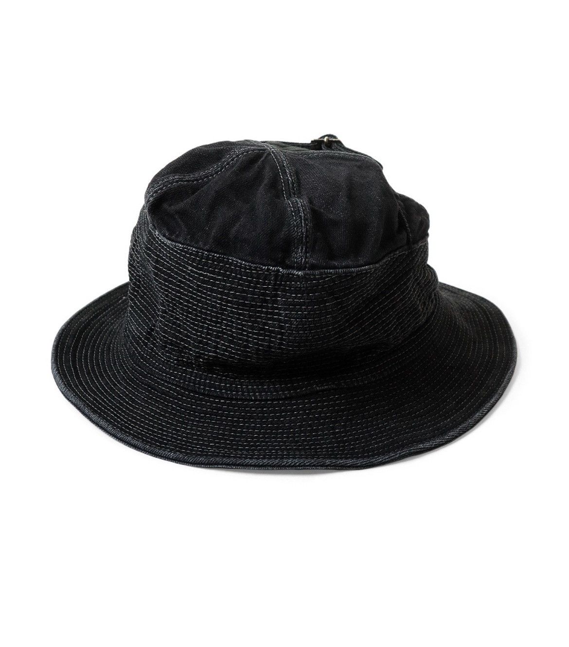 Kapital Kapital old man & sea 11.5oz Black denim hat Size ONE SIZE - 1 Thumbnail
