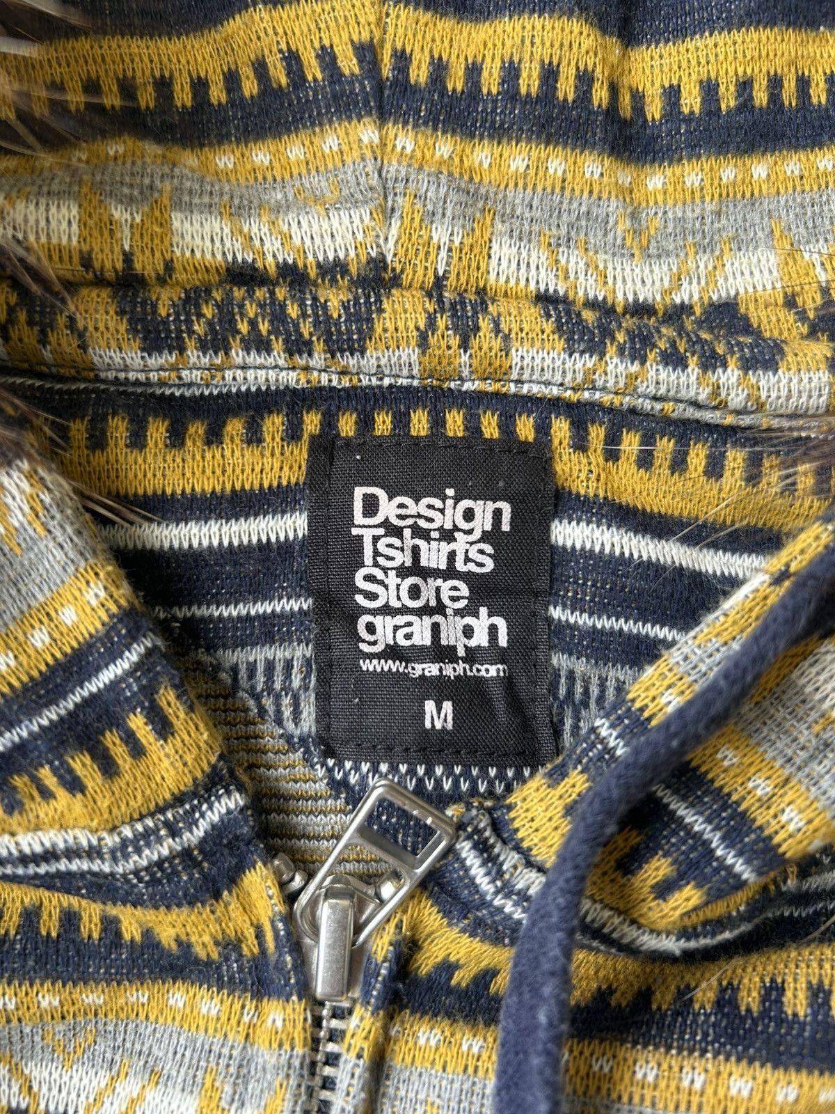 Japanese Brand Design graniph zip up hoodie multicolor Size US M / EU 48-50 / 2 - 8 Thumbnail