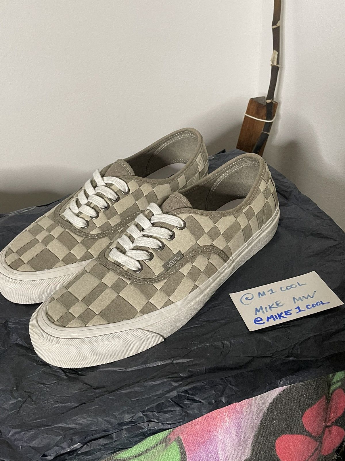 Vans SAMPLE Vans Authentic 11 Woven check vault Size US 11 / EU 44 - 1 Thumbnail