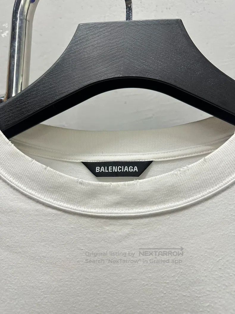 Balenciaga Balenciaga Double-Sided Church Print Short Sleeve Size US XS / EU 42 / 0 - 3 Thumbnail