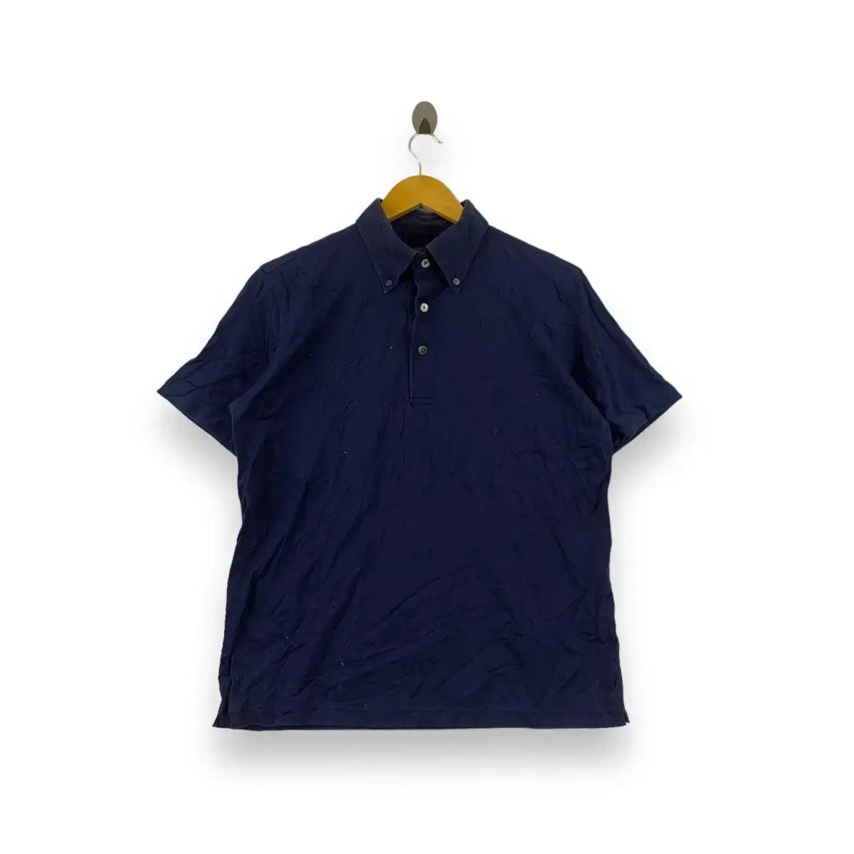 Vintage KAMAKURA SHIRTS Active Collection Made In Japan Polo Size US L / EU 52-54 / 3 - 1 Thumbnail