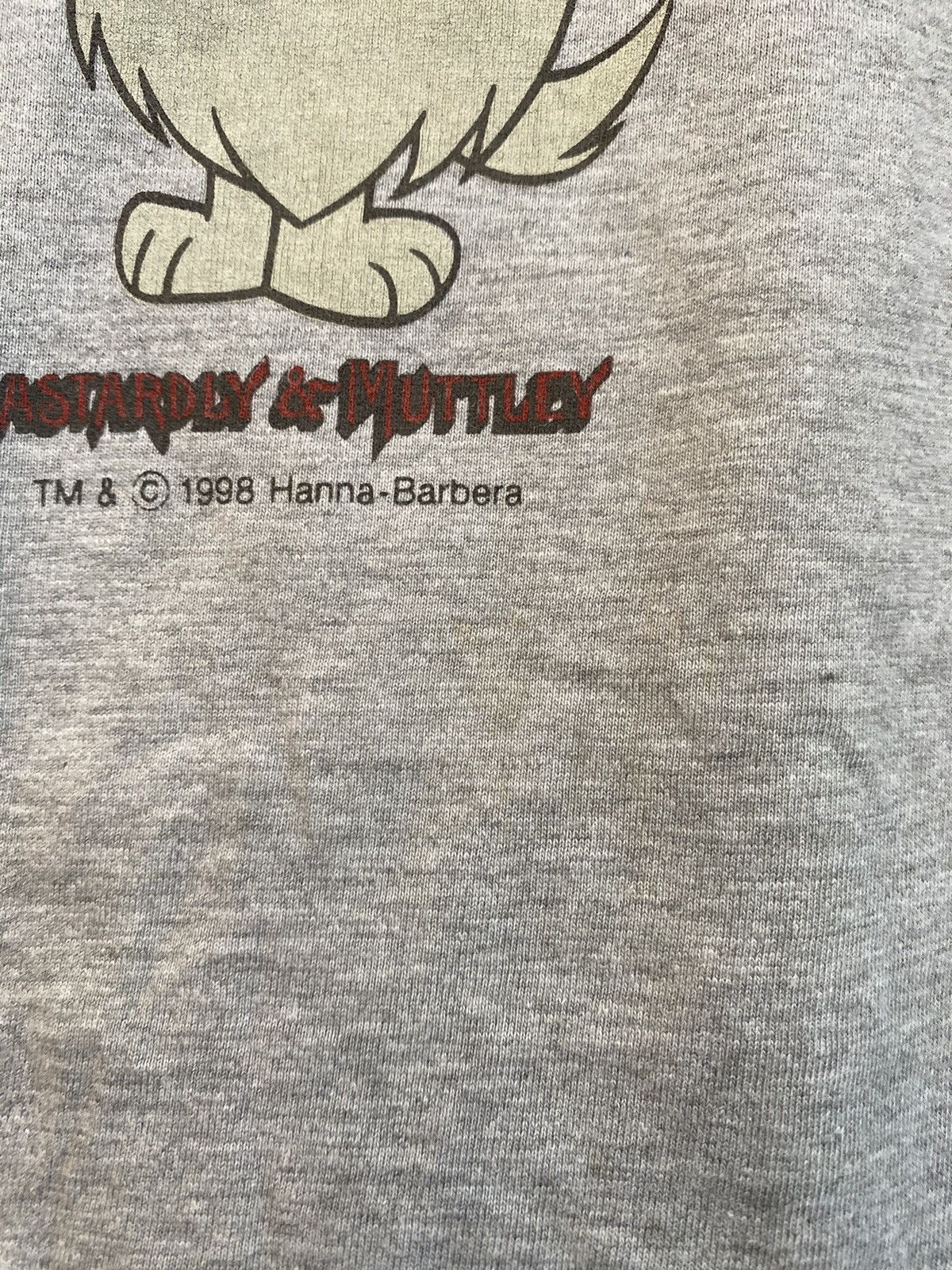 Cartoon Network × Vintage Vintage 1998 Hanna-Barbera Dastardly & Muttley T-Shirt Size US L / EU 52-54 / 3 - 4 Thumbnail