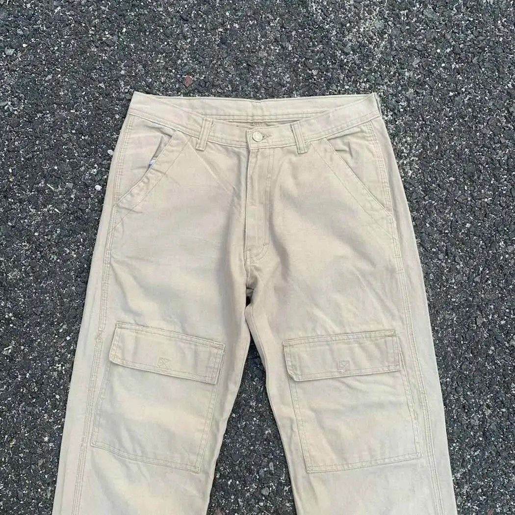 Brooklyn Cloth × Marithe + Francois Girbaud 💥STEALS💥 Brooklyn Overall Co. Big Pocket Duck Canvas Pants Size US 30 / EU 46 - 3 Thumbnail