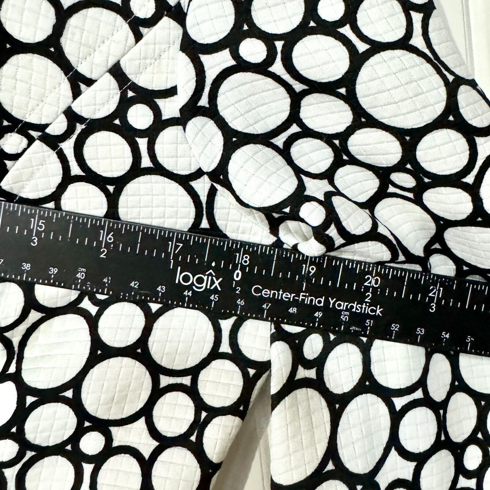 Vintage VTG Prophecy Blazer Size 10 Black White Bubbled Hook Latch Size L / US 10 / IT 46 - 6 Thumbnail