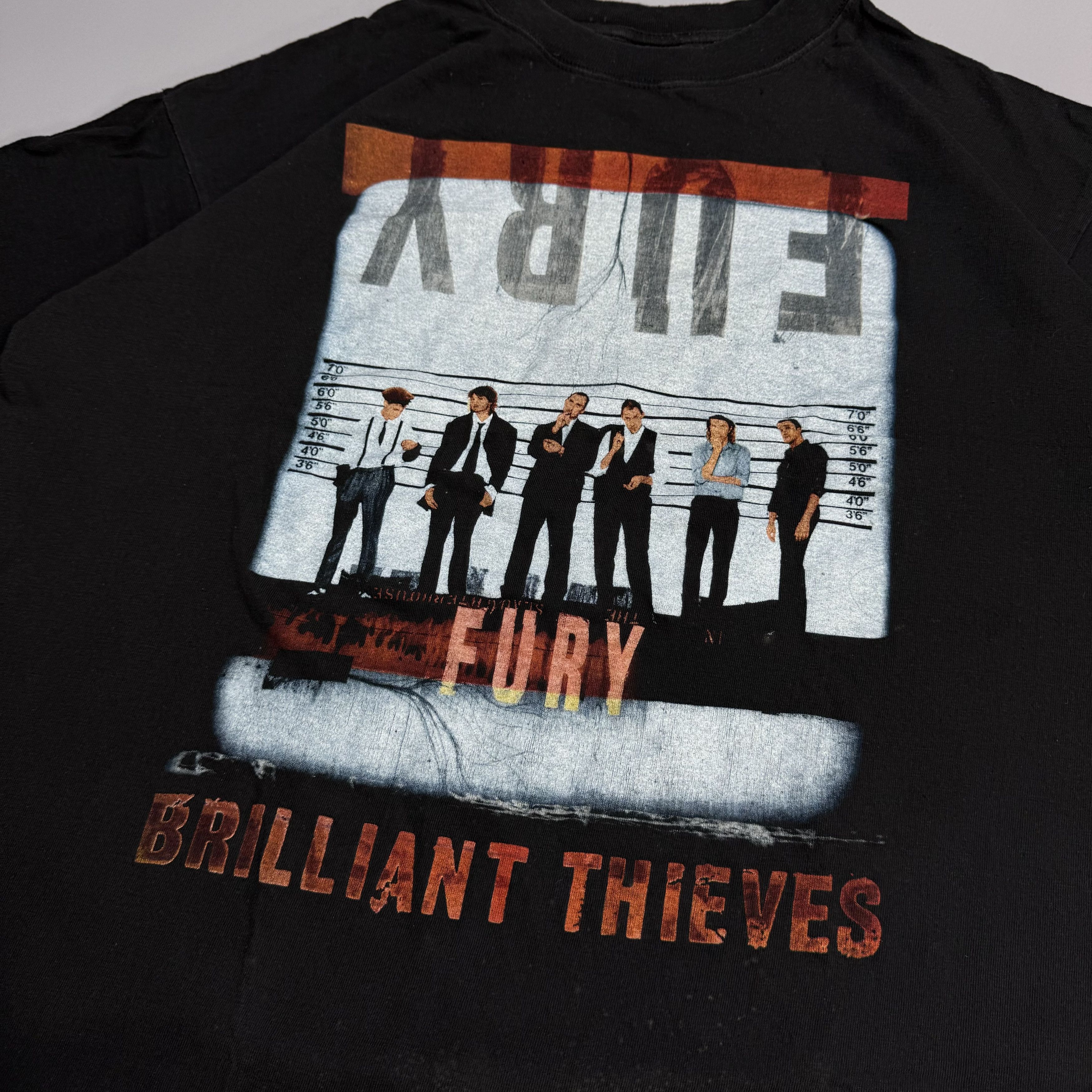Band Tees × Vintage FURY BRILLIANT THIEVES DEUTCHLAND TOUR 1997 BAND T SHIRT Size US XL / EU 56 / 4 - 4 Thumbnail