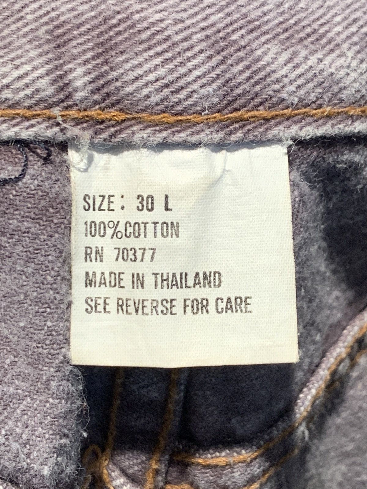 Vintage *RARE* Vintage 90’s UMEN Super Wide Leg Baggy Faded Jeans 27 Size 27" / US 4 / IT 40 - 12 Thumbnail