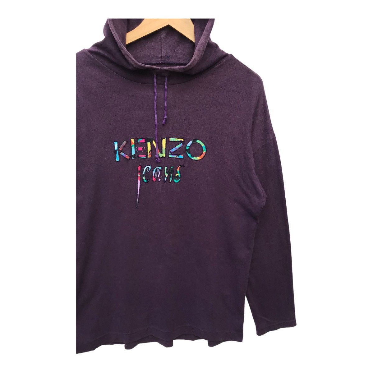 Kenzo Kenzo Jeans Faded Longsleeve Hoodie Shirt Size US M / EU 48-50 / 2 - 4 Thumbnail