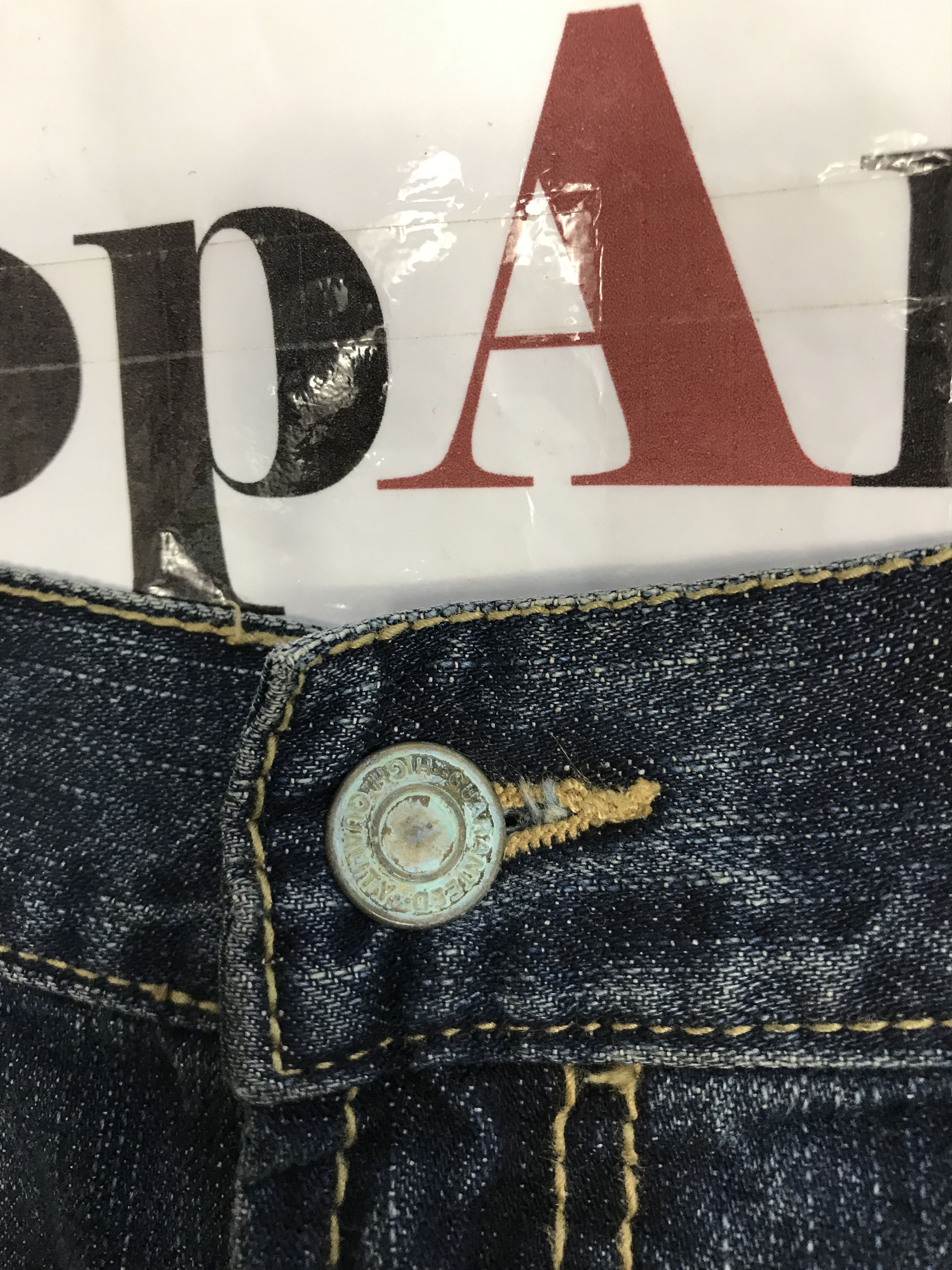 Japanese Brand Vintage Japanese Brand Embroidery Dragon Zipper Jeans Size US 34 / EU 50 - 9 Thumbnail
