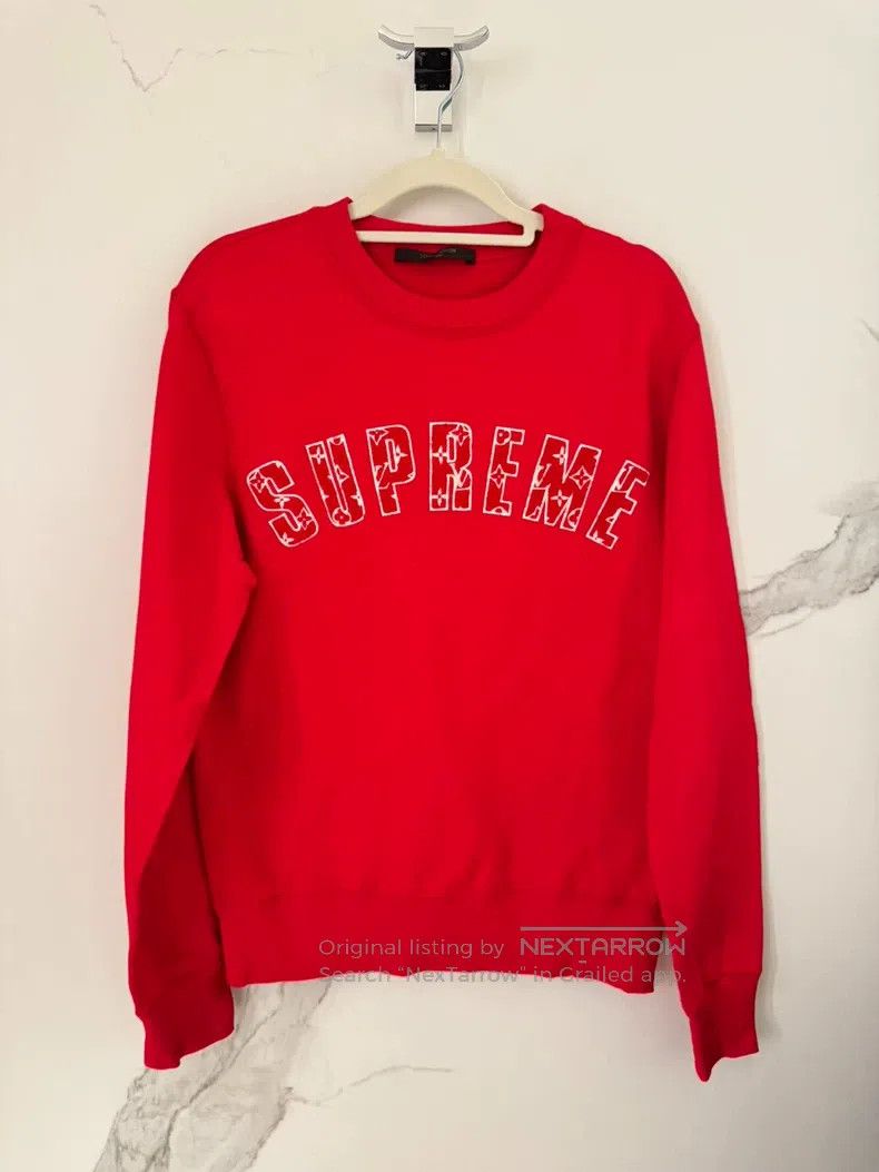 Louis Vuitton Louis Vuitton Supreme limited edition red flocked embroide Size US XS / EU 42 / 0 - 1 Thumbnail