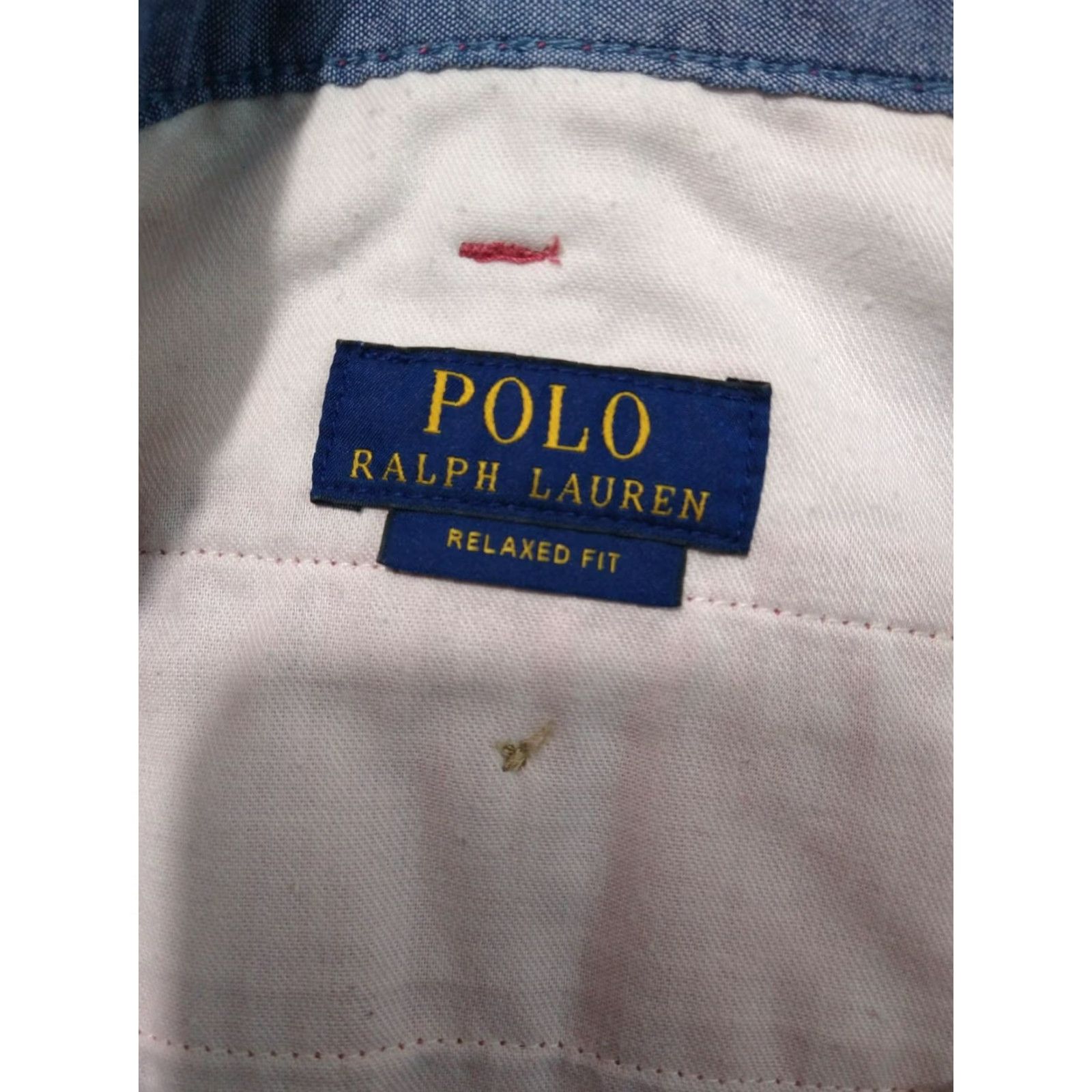 Polo Ralph Lauren Polo Ralph Lauren Shorts Men 36 Pink Relaxed Fit Flat Front Cotton Chino Preppy Size US M / EU 48-50 / 2 - 7 Thumbnail