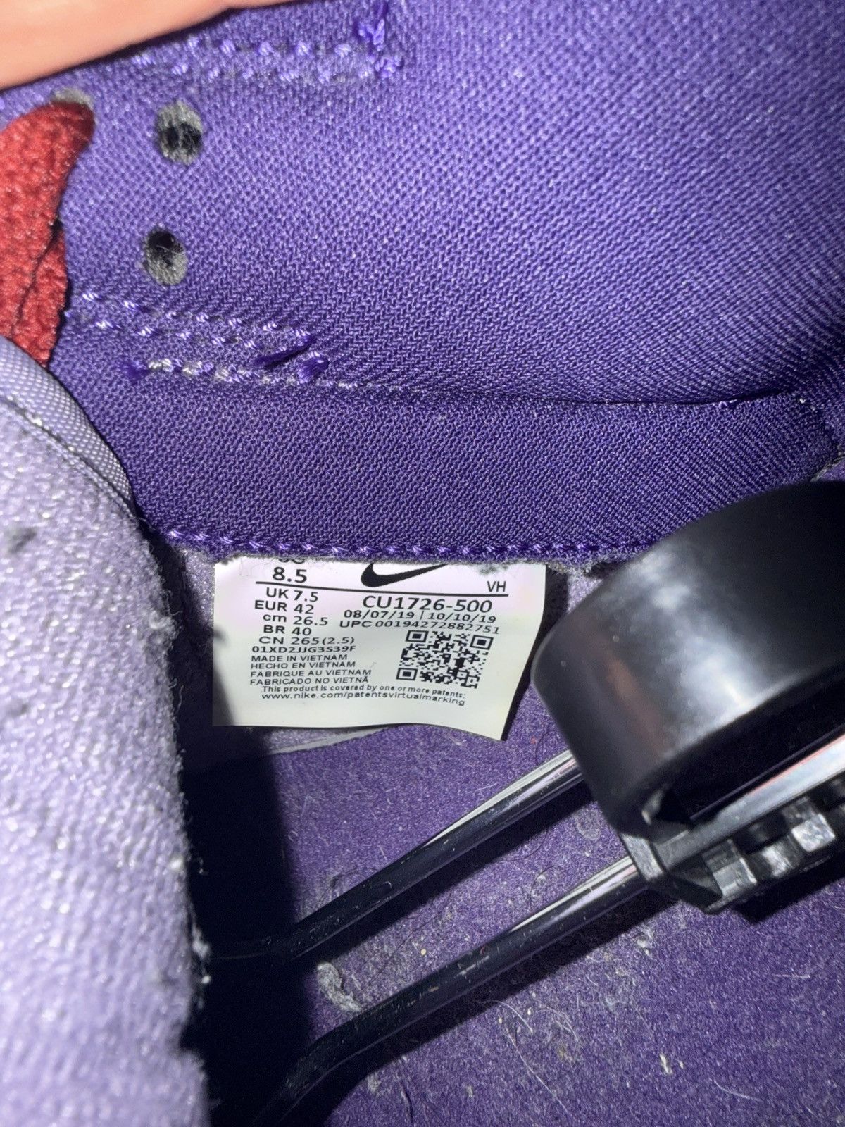 Nike Nike Dunk Low Plum 2024 Size US 8.5 / EU 41-42 - 5 Thumbnail