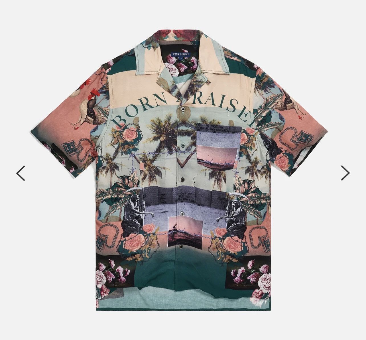 Born X Raised BORN X RAISED INDIAN SUMMER PRINT BUTTON-UP SHIRT Size US M / EU 48-50 / 2 - 1 Thumbnail