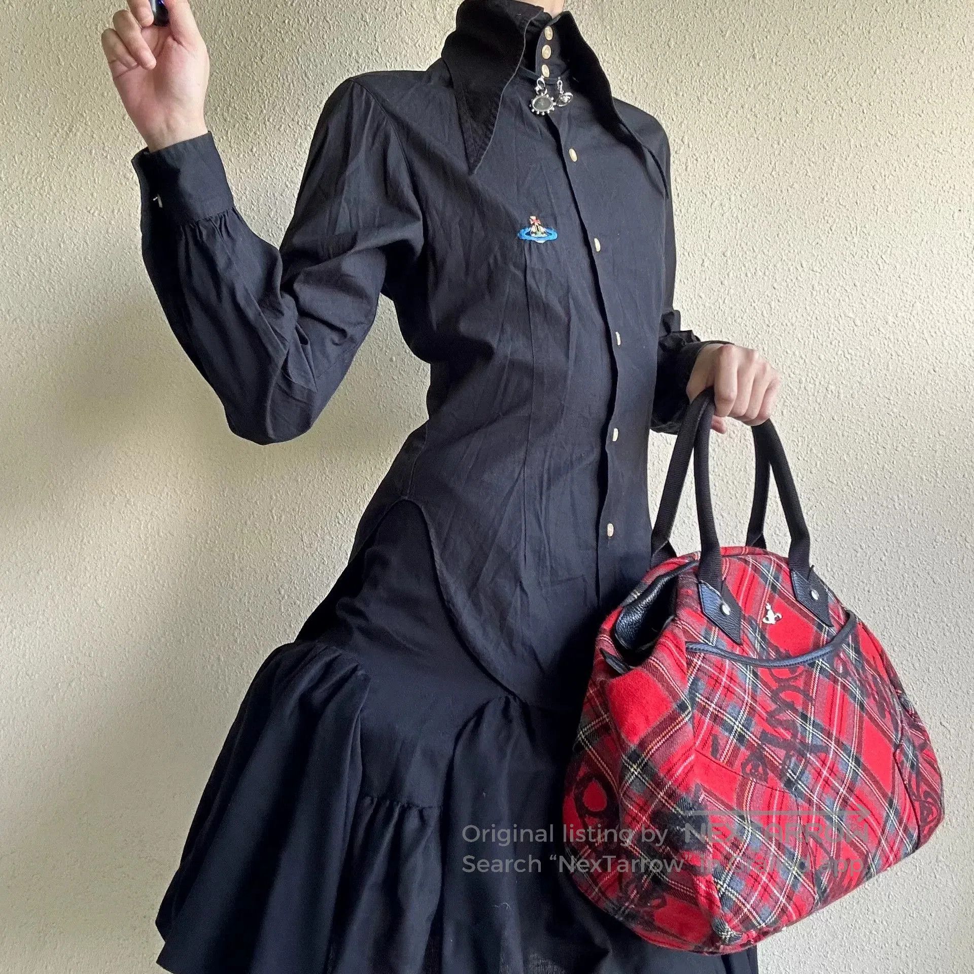 Vivienne Westwood vintage vivienne westwood oversized collar shirt. Size M / US 6-8 / IT 42-44 - 1 Thumbnail