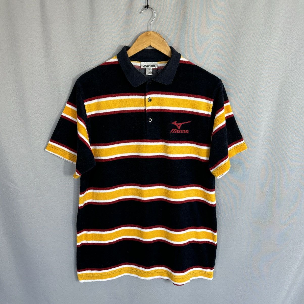 Mizuno Mizuno vintage rare polo medium streetwear rare Size US M / EU 48-50 / 2 - 1 Thumbnail