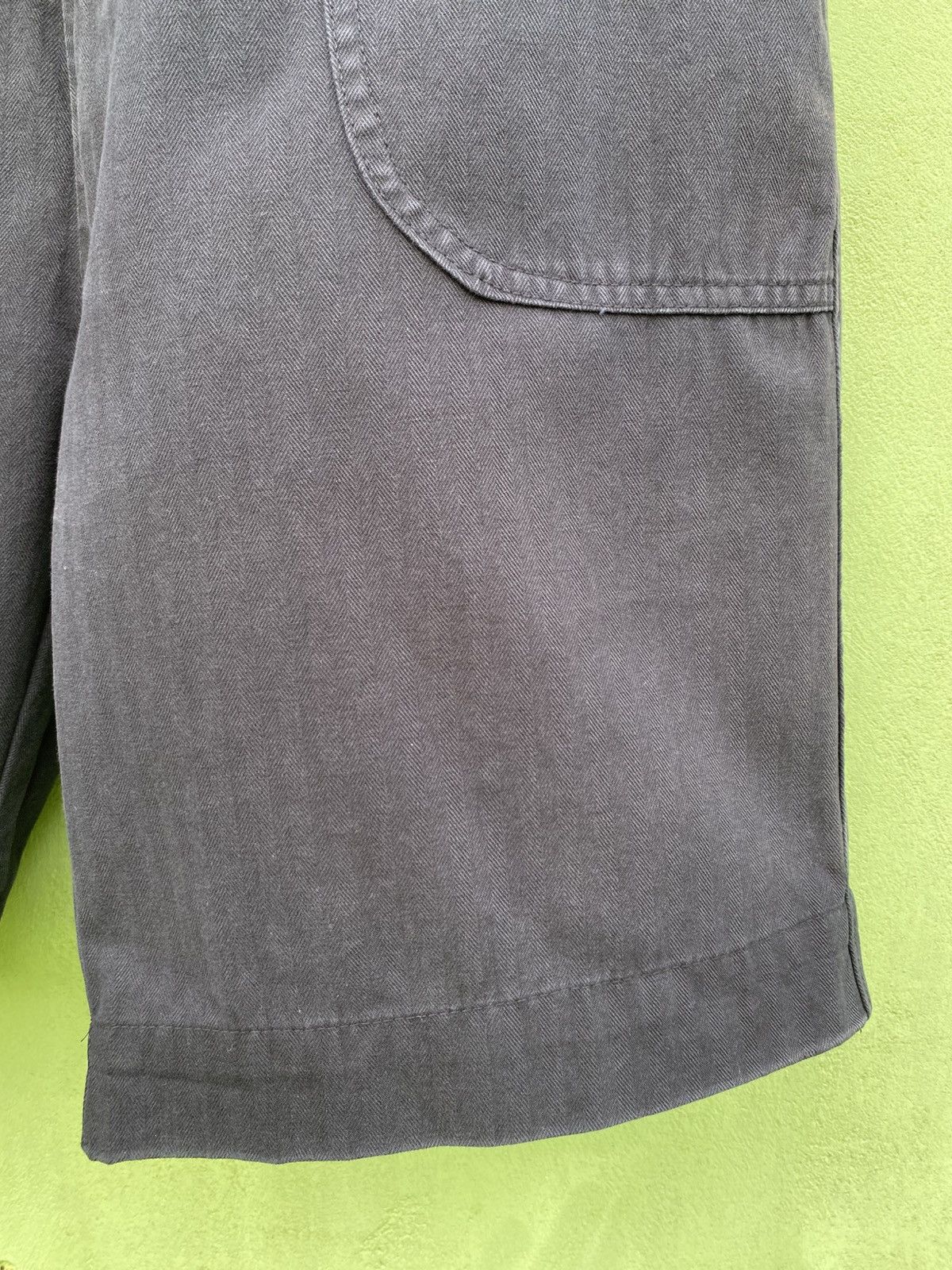 Japanese Brand Japanese Work Style Utility Shorts Elastic Waist Dark Grey Size US 38 / EU 54 - 6 Thumbnail