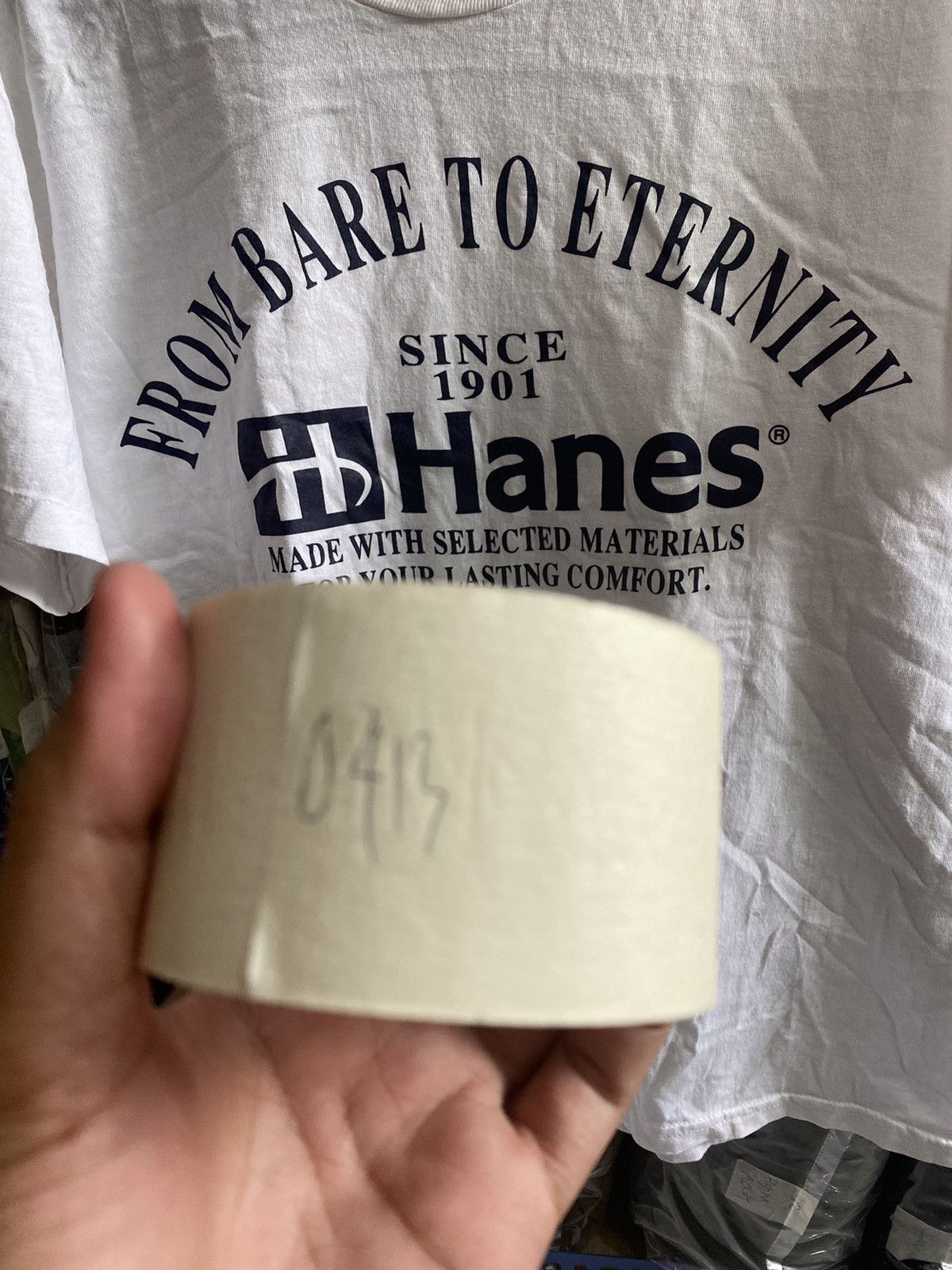Hanes VINTAGE HANES TSHIRT Size US S / EU 44-46 / 1 - 10 Thumbnail