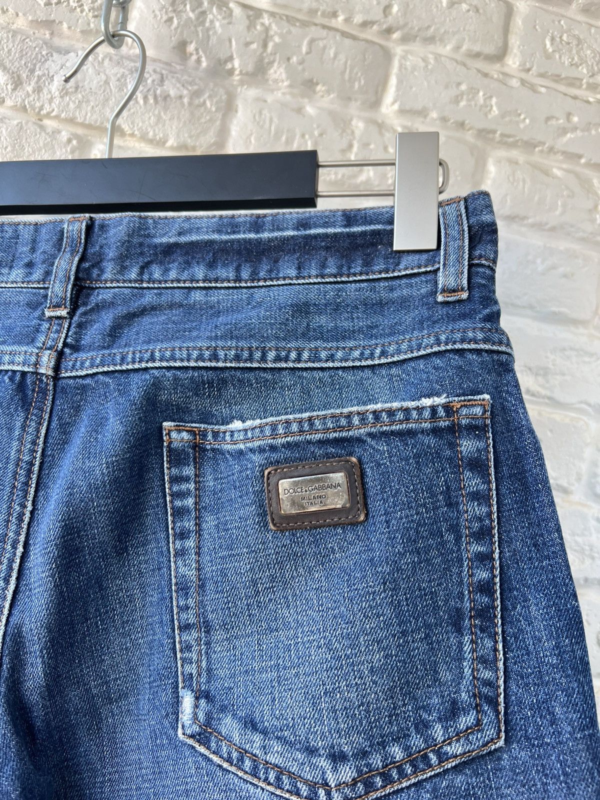 Dolce & Gabbana Dolce&Gabbana Blue Logo Denim Jeans 46IT Size US 30 / EU 46 - 3 Thumbnail
