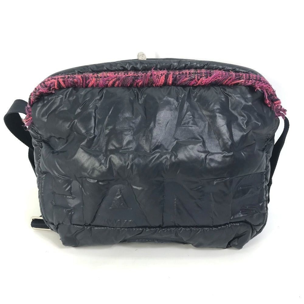 Chanel Chanel A57586 Shoulder Bag Cobbling Together Briefcase Waist Fringe Belt Body Nylon Women Navy Size ONE SIZE - 1 Thumbnail