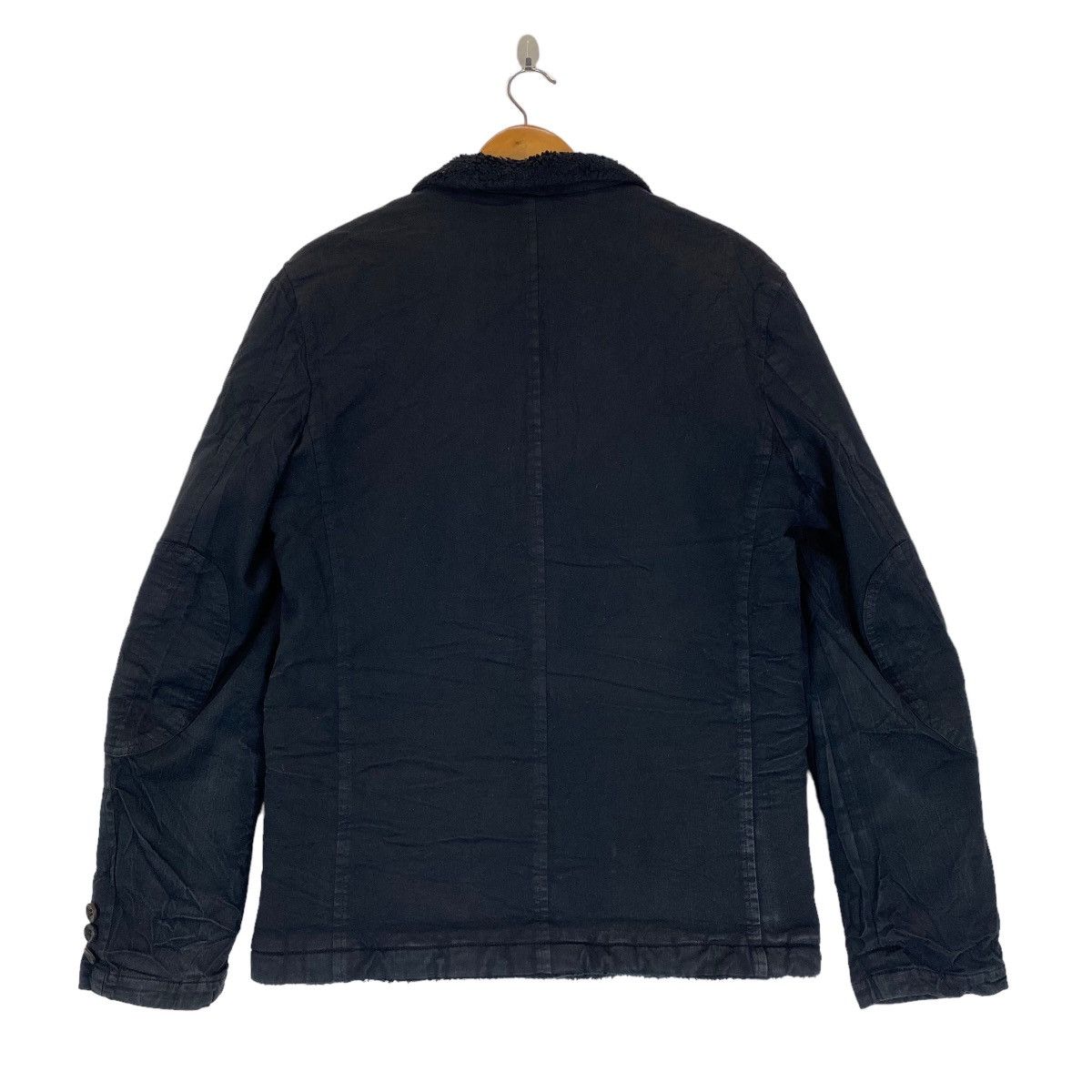 Comme des Garcons Homme Plus ✨AD2005 COMME des GARÇONS HOMME fleece lining faded jacket Size US M / EU 48-50 / 2 - 5 Thumbnail