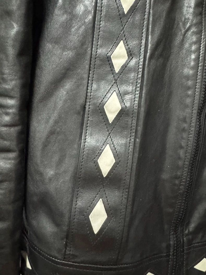 Saint Laurent Paris Saint Laurent Paris15ss Show Oil Wax Calfskin Rhombus Jack Size US M / EU 48-50 / 2 - 4 Thumbnail