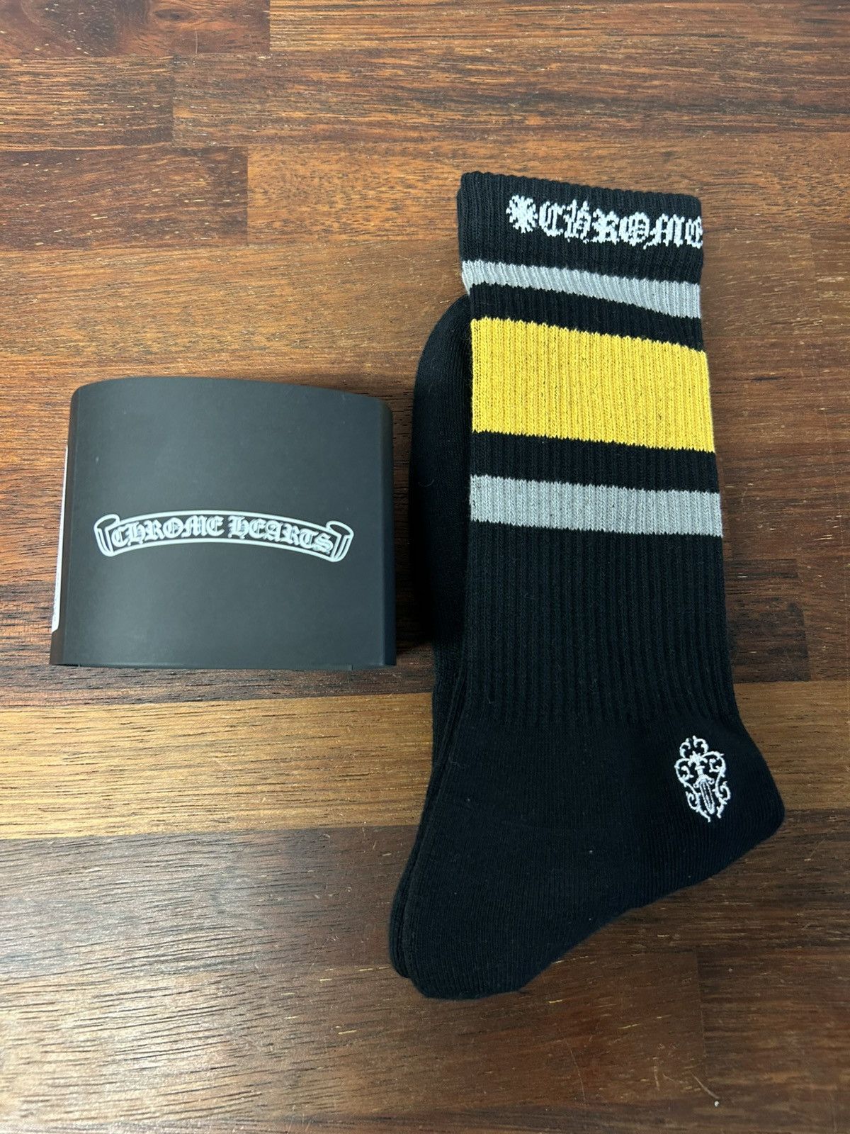 Chrome Hearts Sport Socks Green/Orange | Grailed