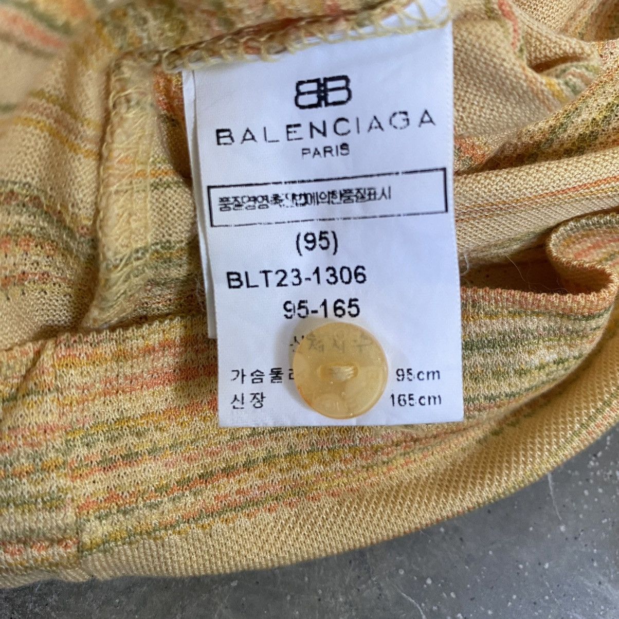 Balenciaga Vintage 90s Balenciaga Polos Long Sleeve Shirt Size US L / EU 52-54 / 3 - 5 Thumbnail
