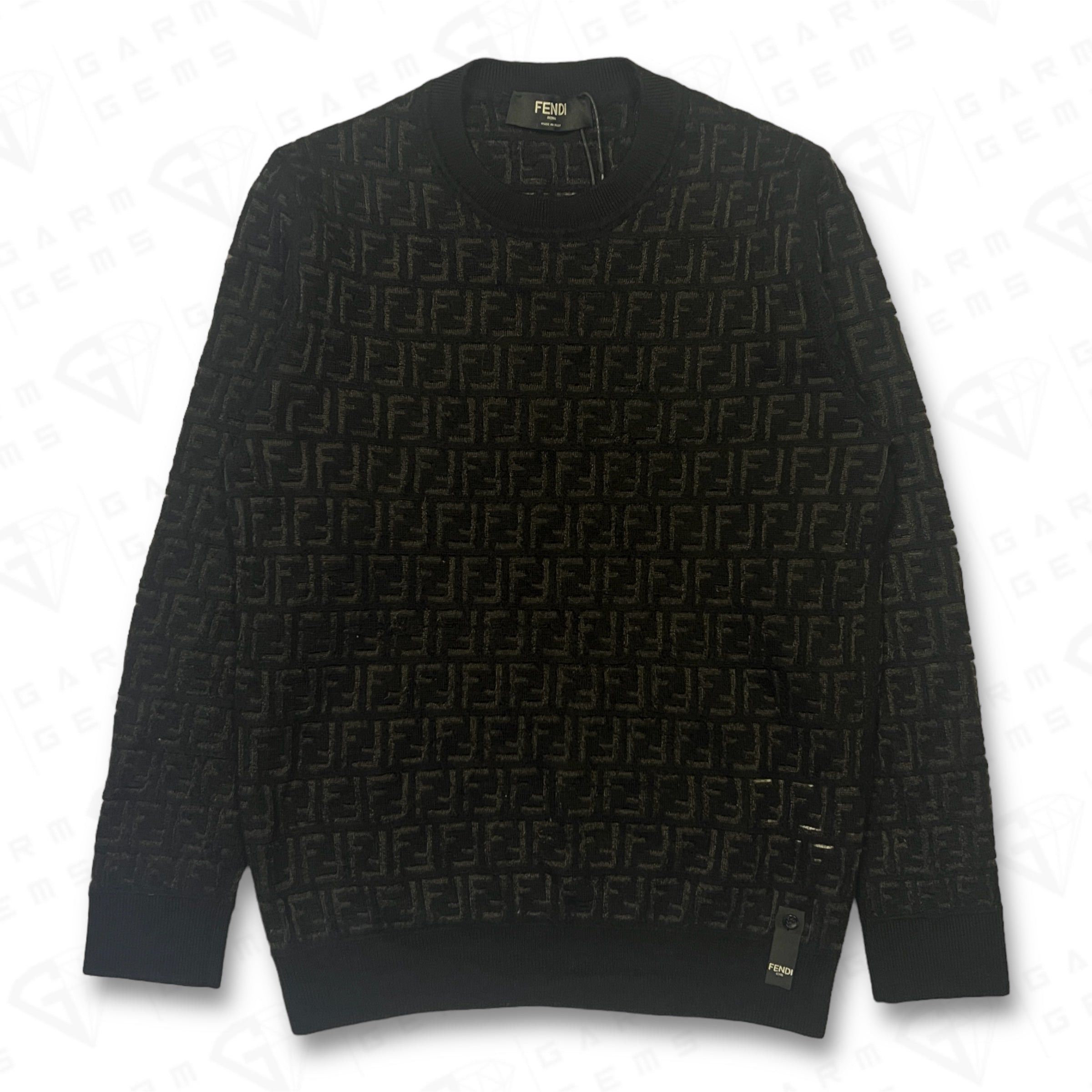 Fendi Fendi FF Knit Jumper Size US L / EU 52-54 / 3 - 1 Thumbnail