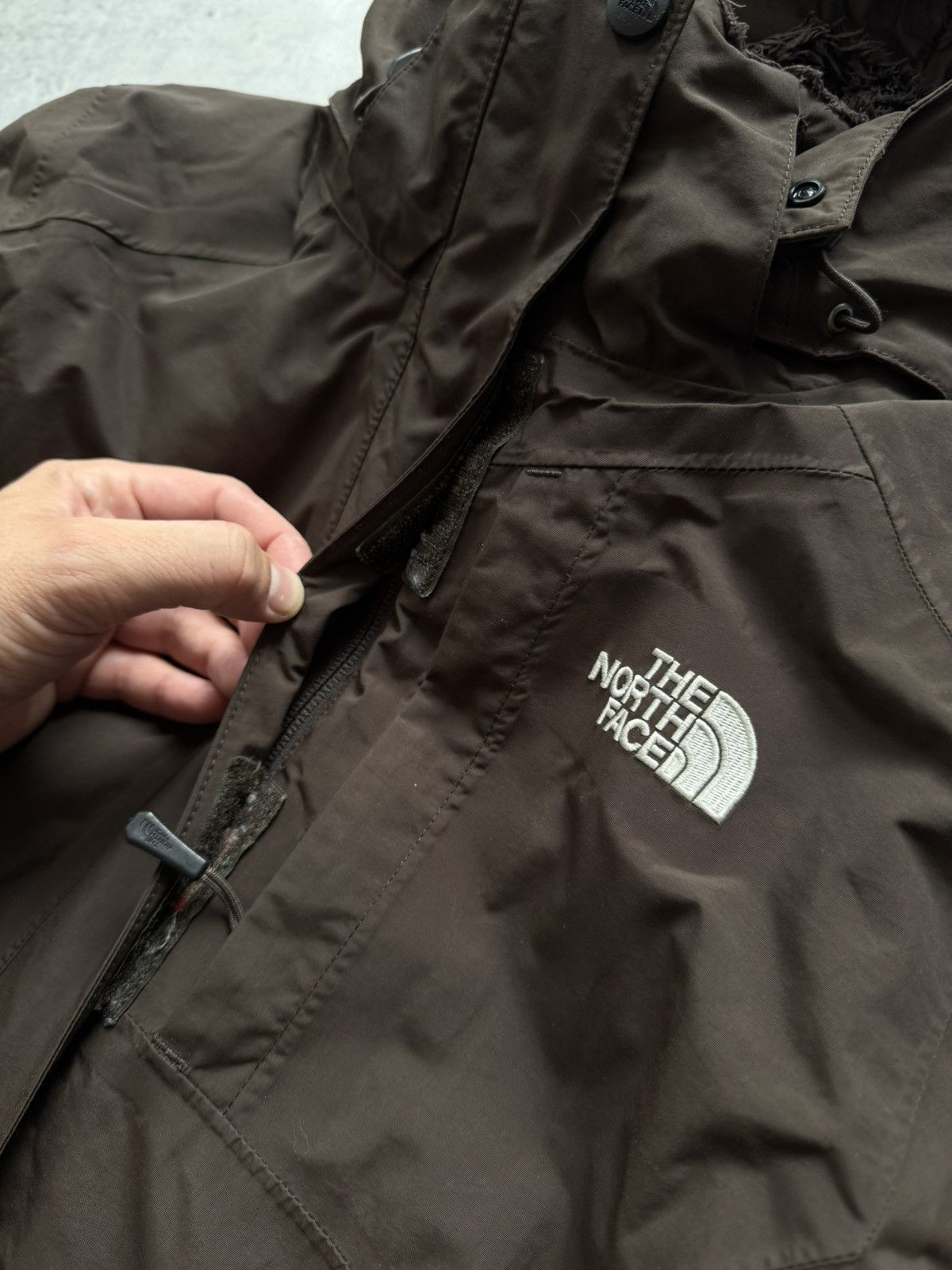 The North Face Vintage The North Face TNF rare brown jacket Y2K Size S / US 4 / IT 40 - 3 Thumbnail