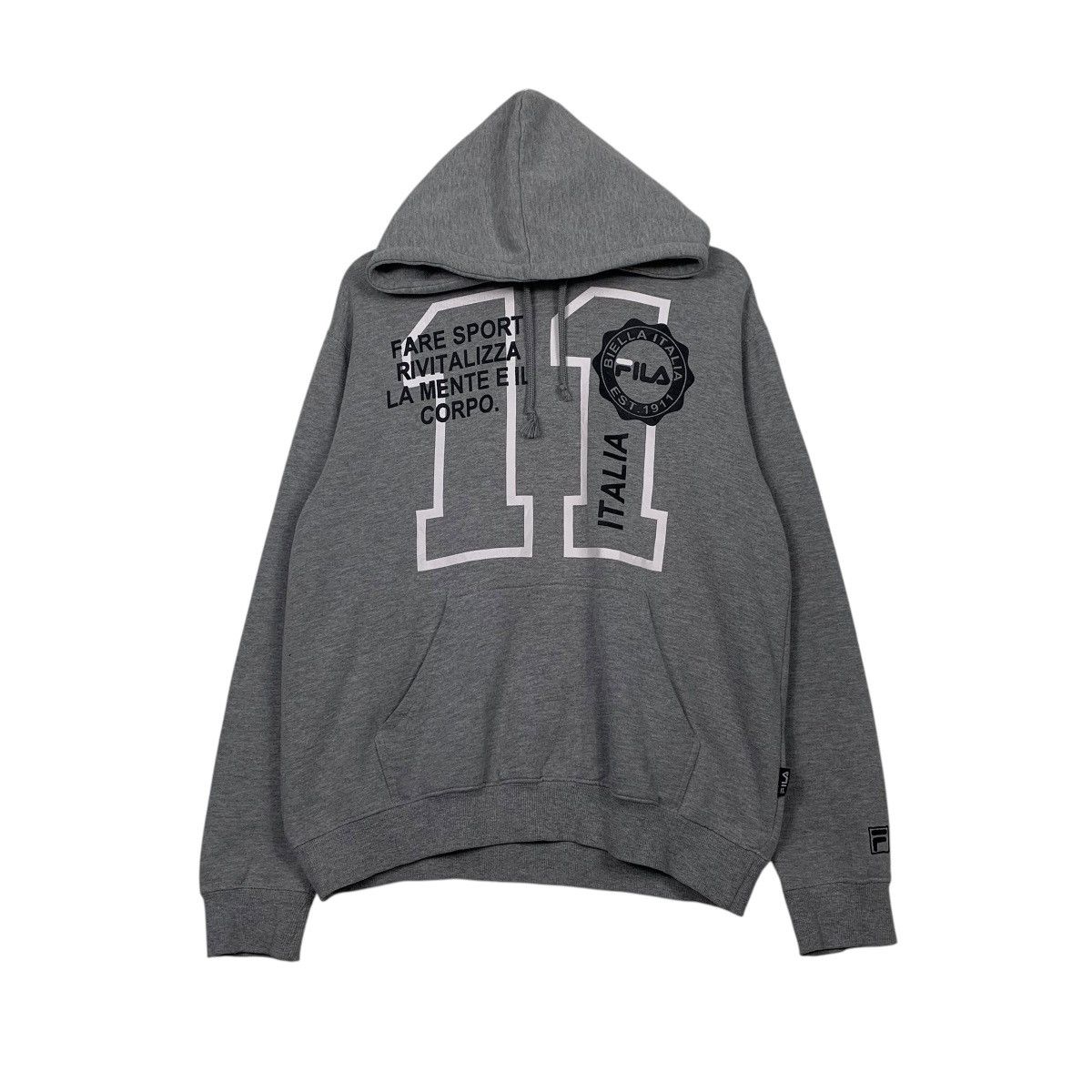 Fila Fila Italia Pullover Hoodie Size US M / EU 48-50 / 2 - 1 Thumbnail