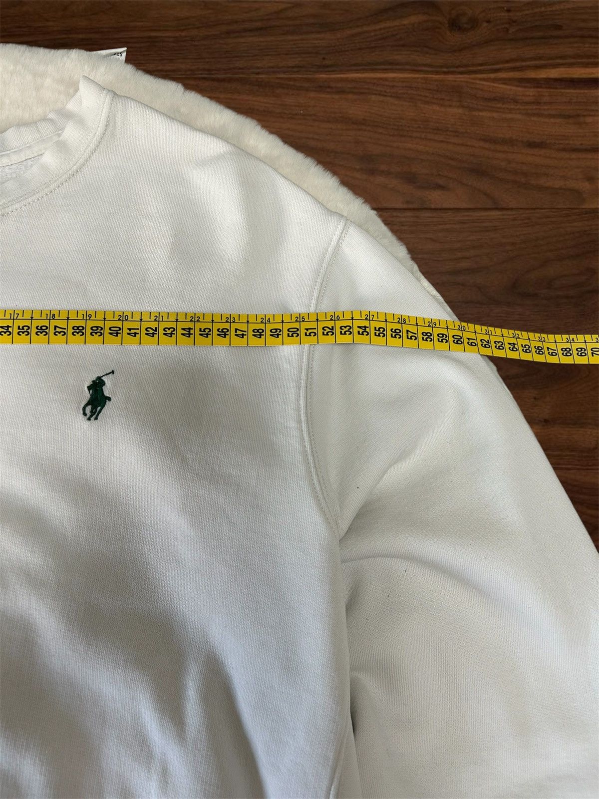 Ralph Lauren 👕 Ralph Lauren White Sweatshirt Size US XL / EU 56 / 4 - 8 Thumbnail